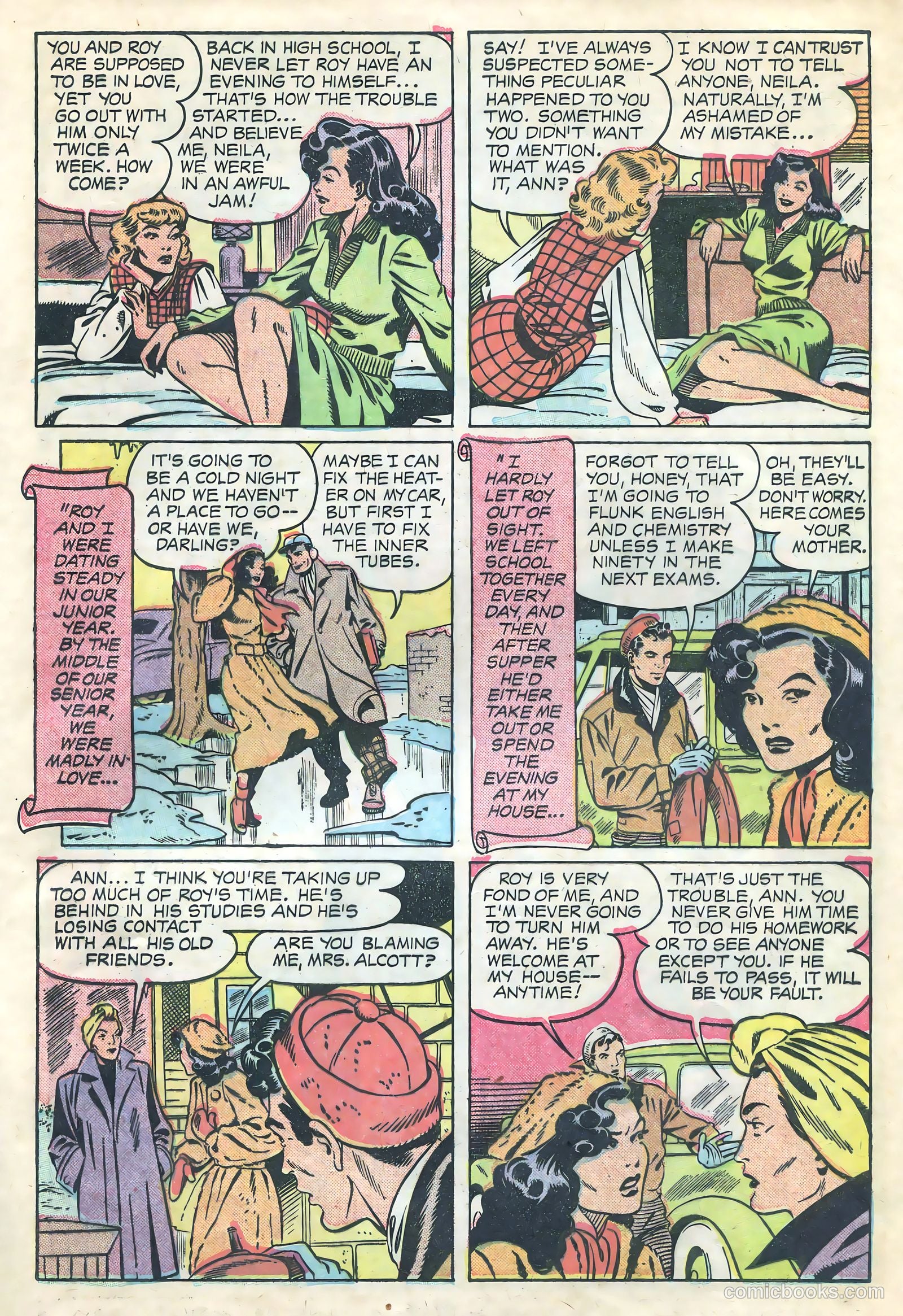 Teen-Age Romances #13 (1950) — page 13 of 36