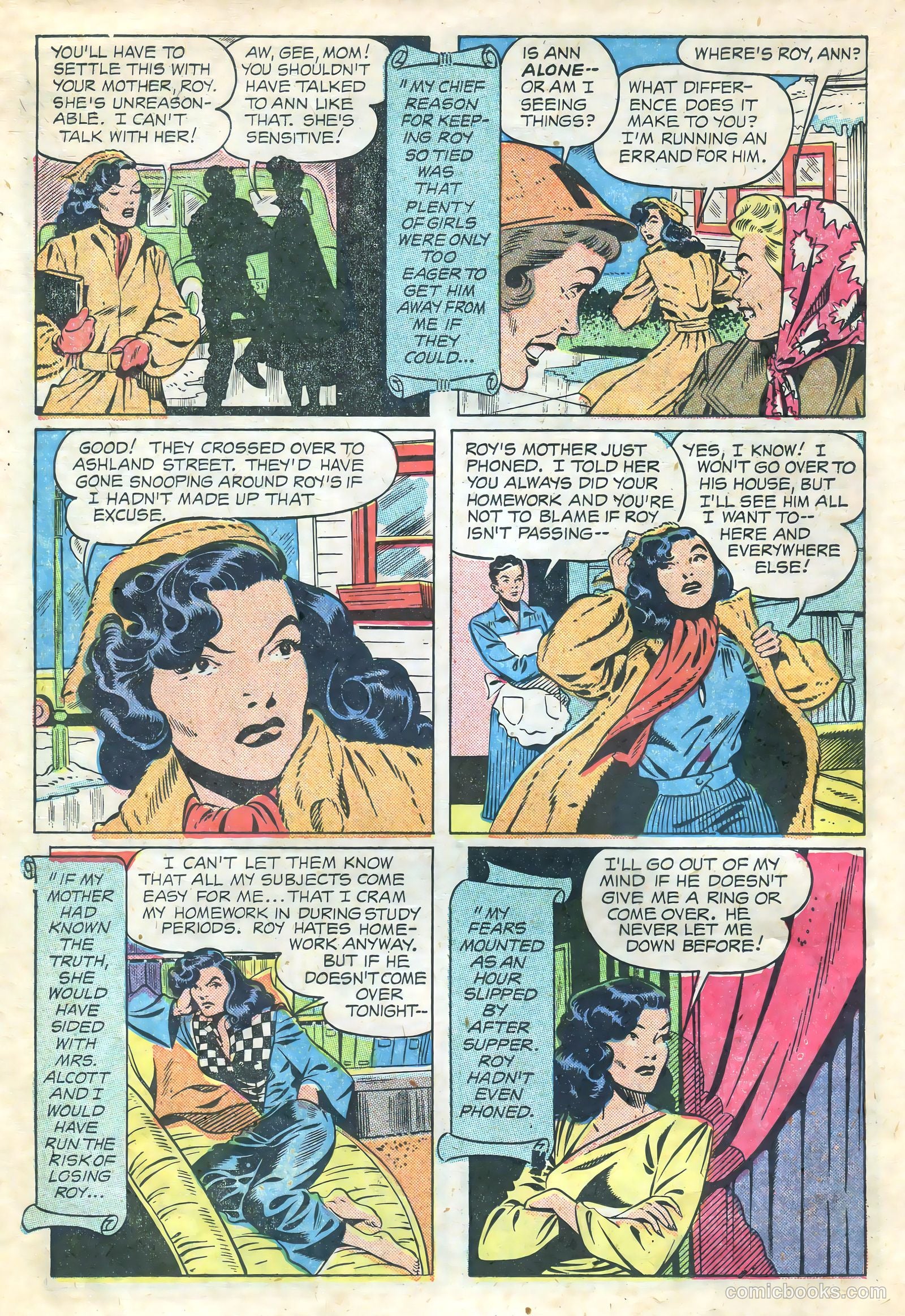 Teen-Age Romances #13 (1950) — page 14 of 36