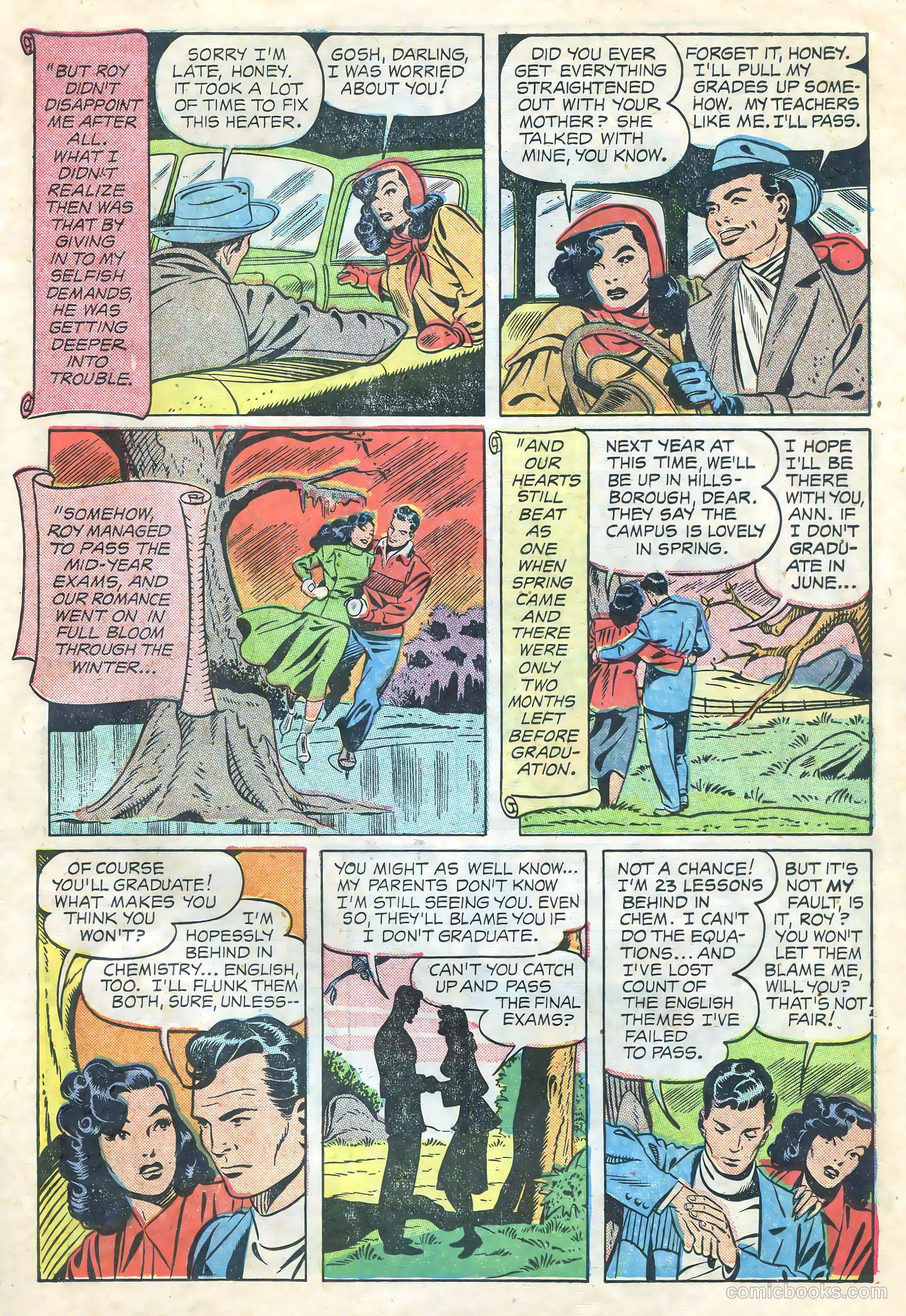 Teen-Age Romances #13 (1950) — page 15 of 36