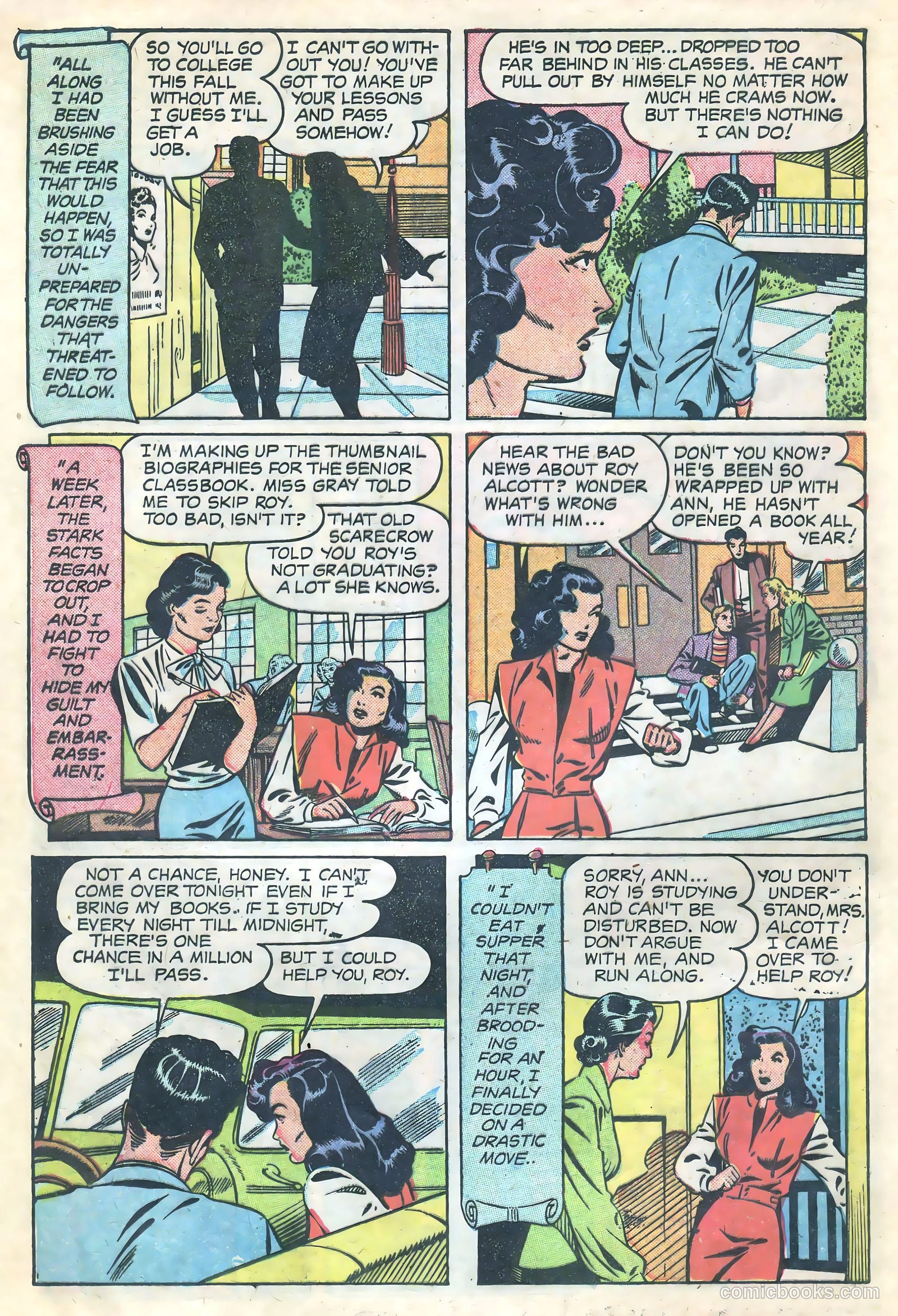 Teen-Age Romances #13 (1950) — page 16 of 36