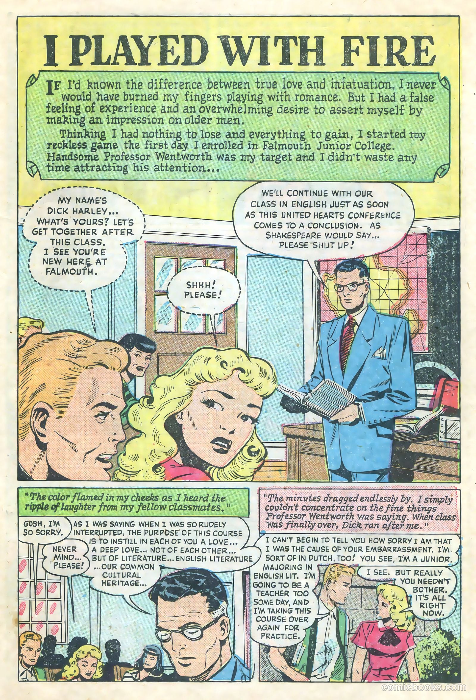 Teen-Age Romances #13 (1950) — page 19 of 36