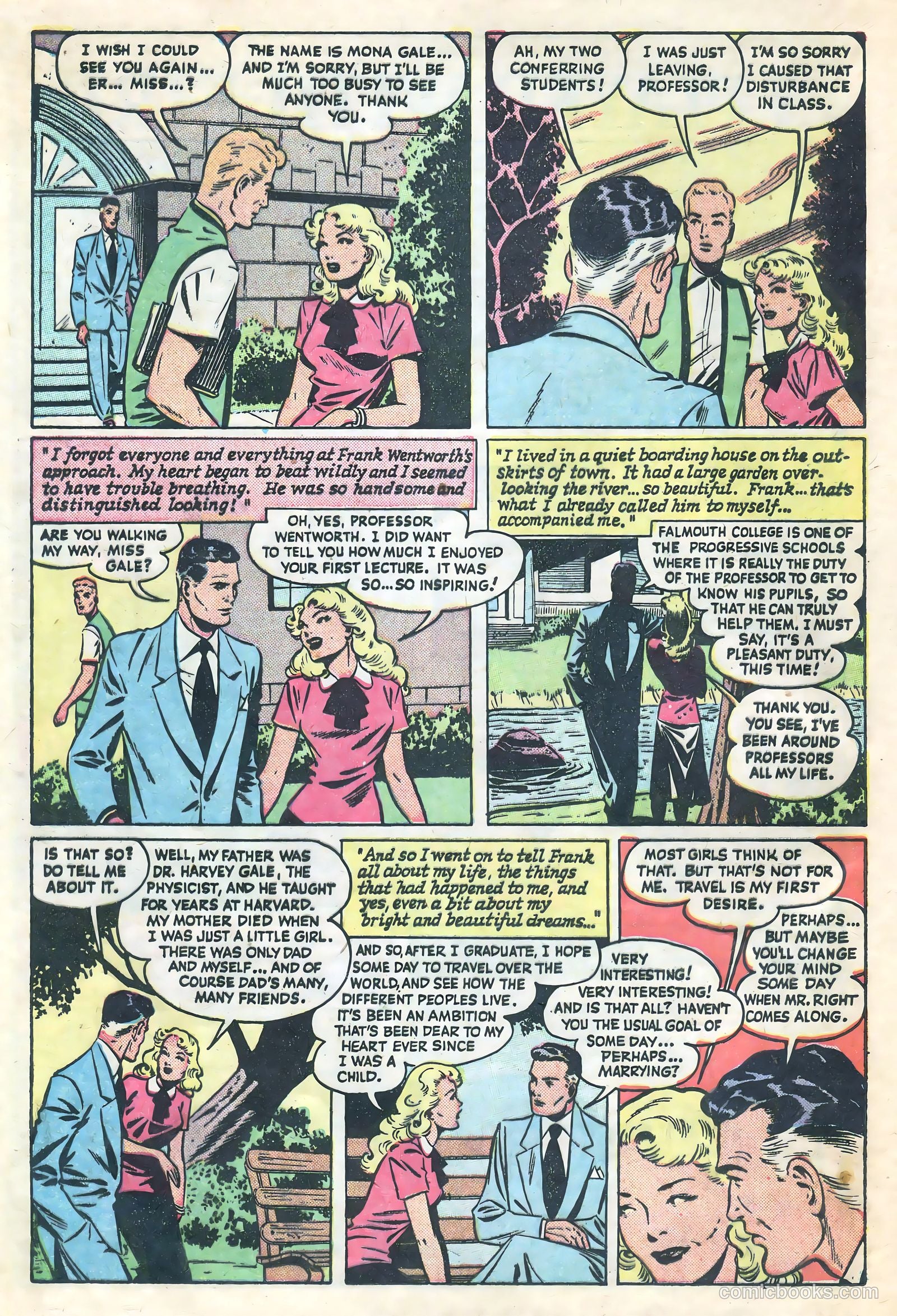 Teen-Age Romances #13 (1950) — page 20 of 36