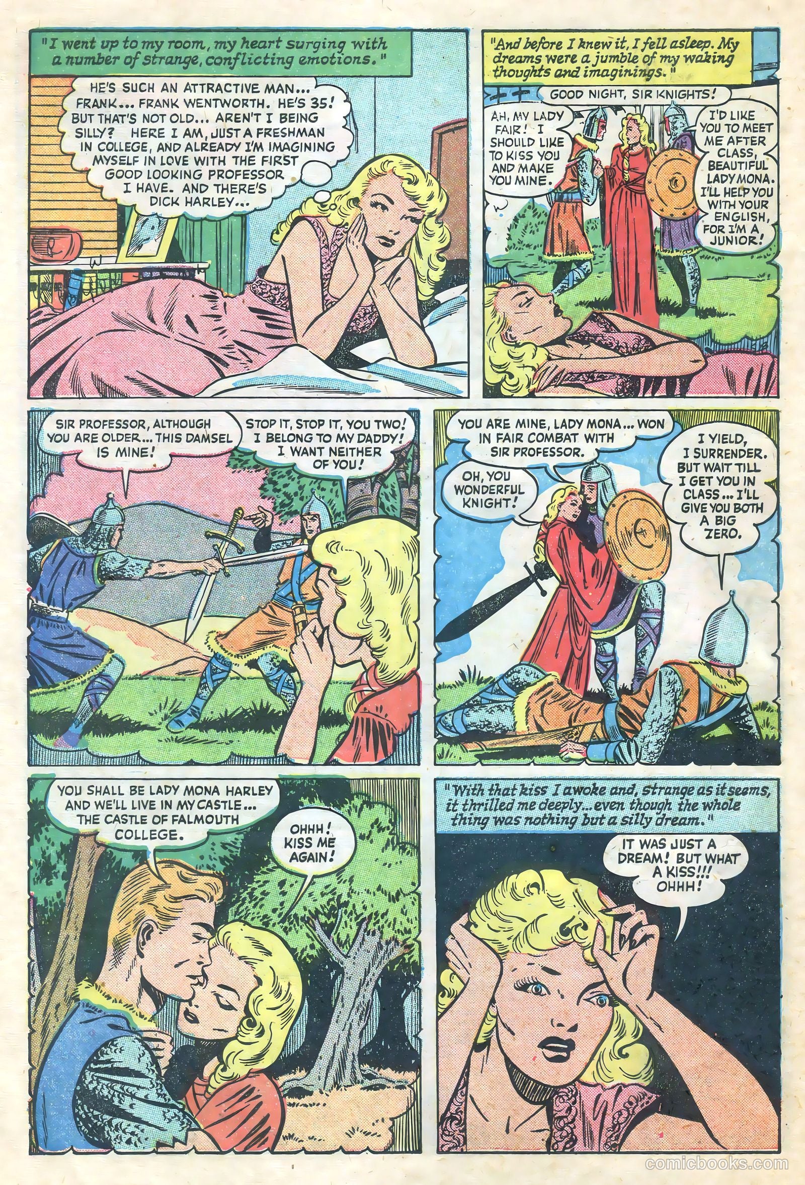 Teen-Age Romances #13 (1950) — page 22 of 36