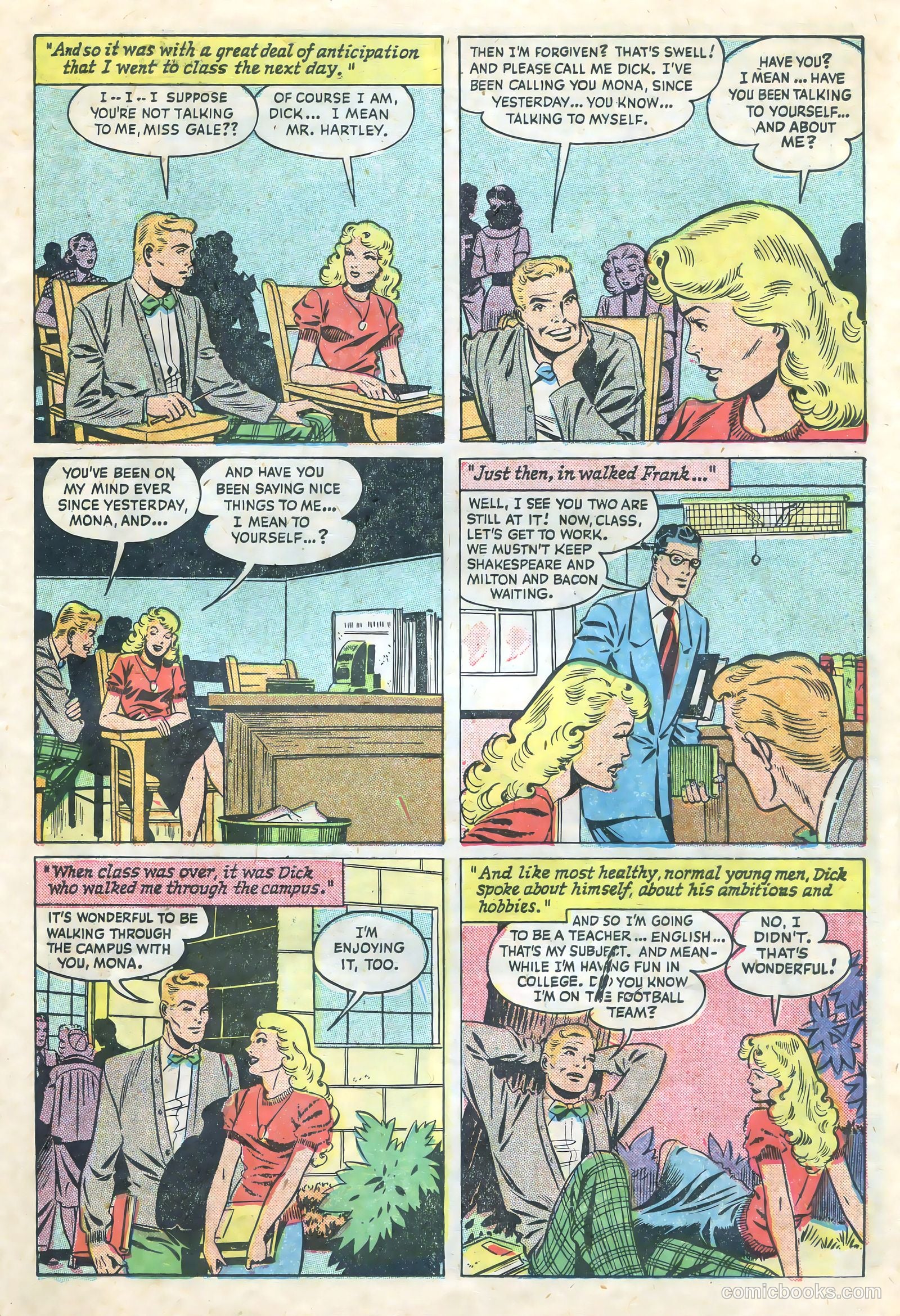 Teen-Age Romances #13 (1950) — page 23 of 36