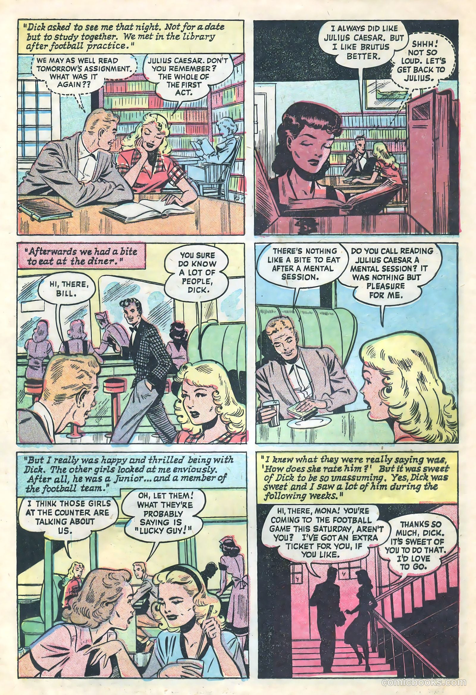 Teen-Age Romances #13 (1950) — page 24 of 36