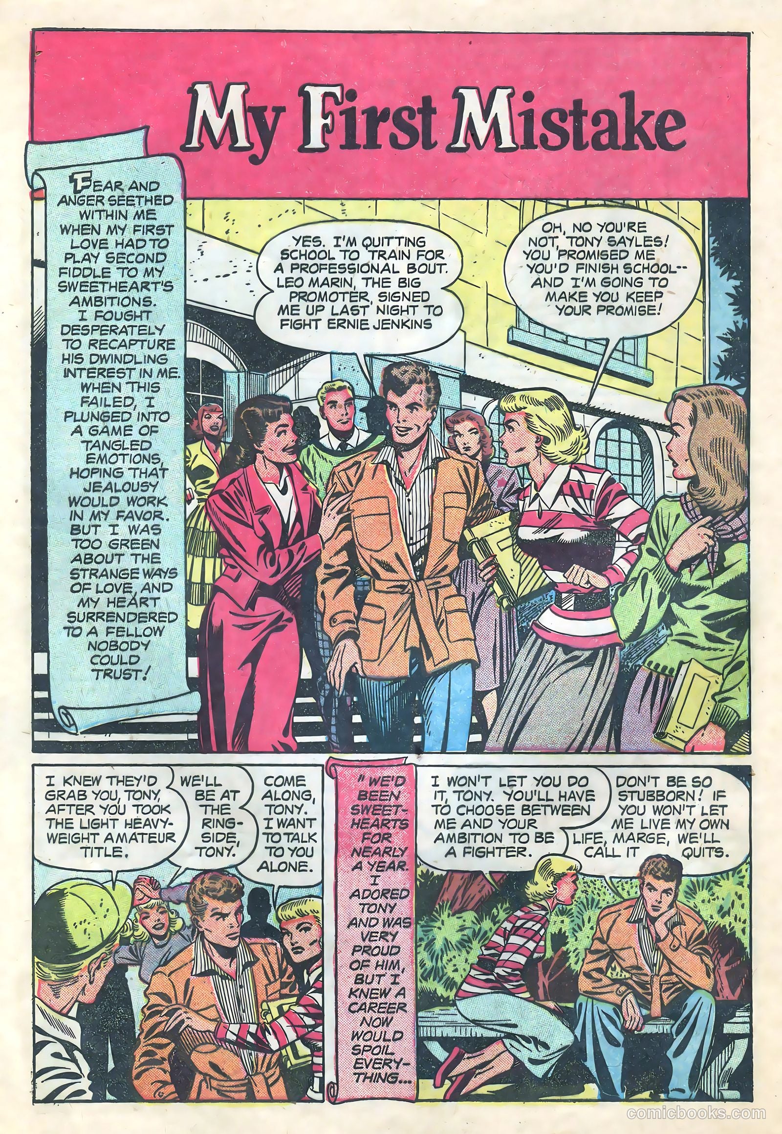 Teen-Age Romances #13 (1950) — page 28 of 36