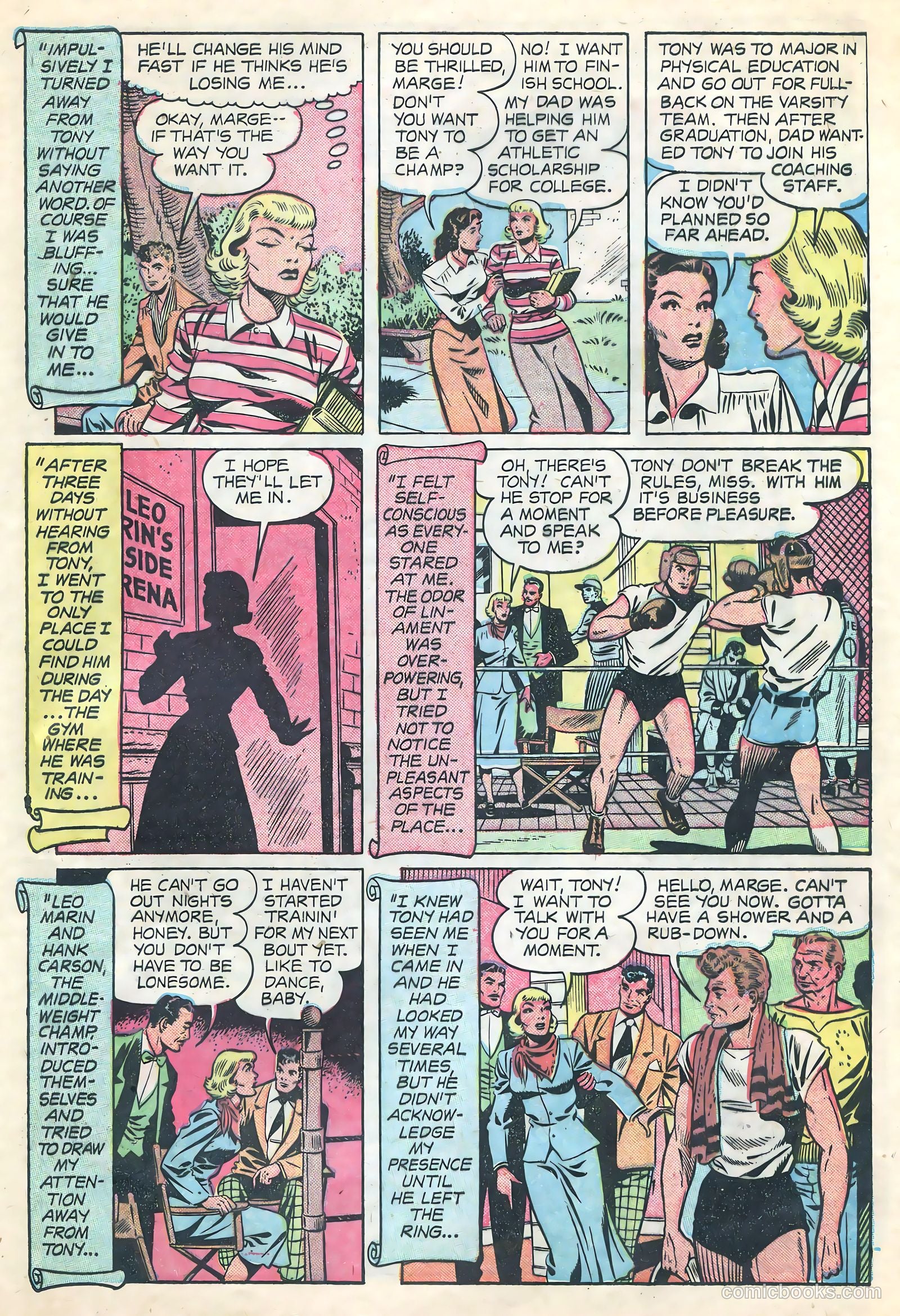 Teen-Age Romances #13 (1950) — page 29 of 36