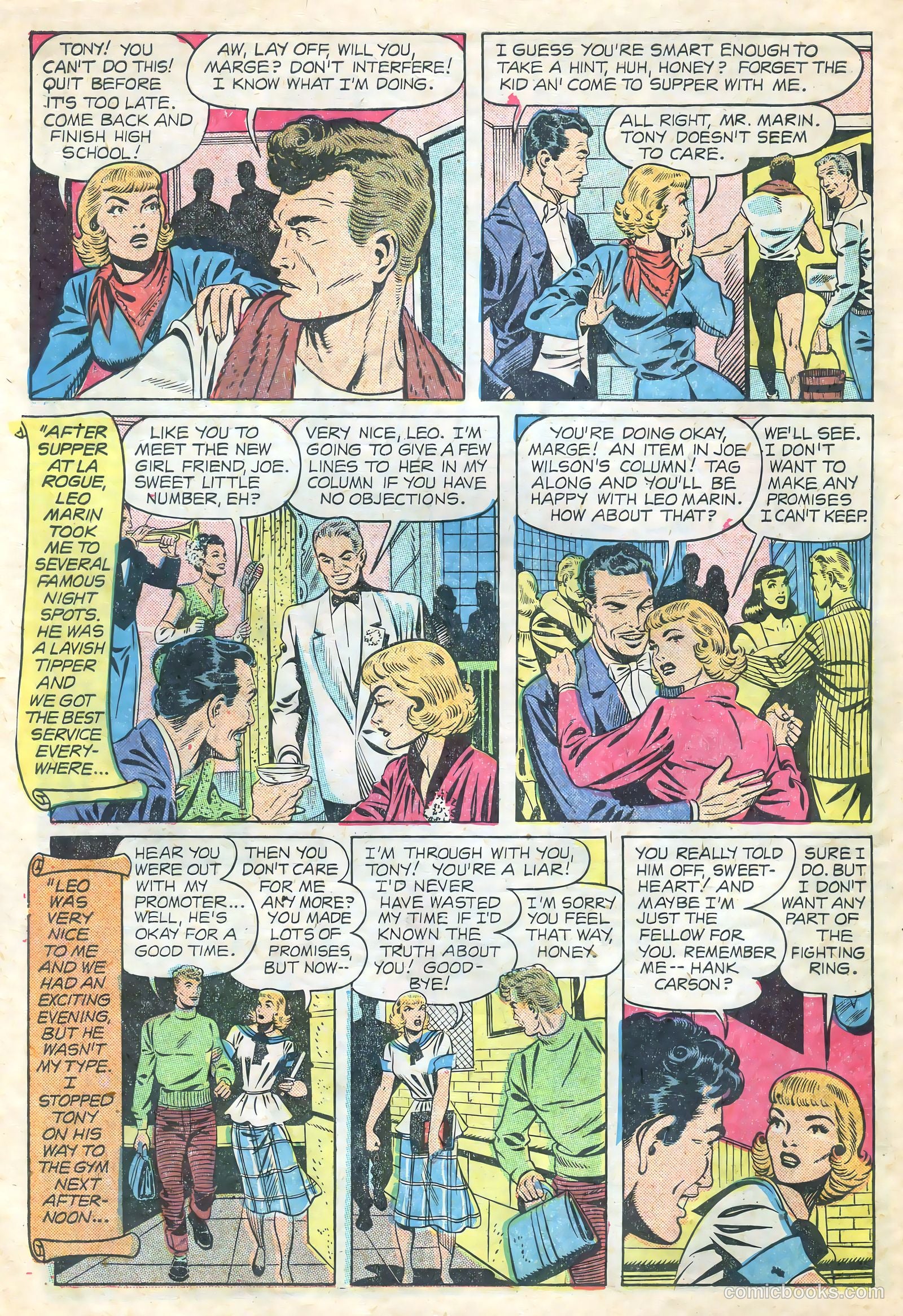 Teen-Age Romances #13 (1950) — page 30 of 36