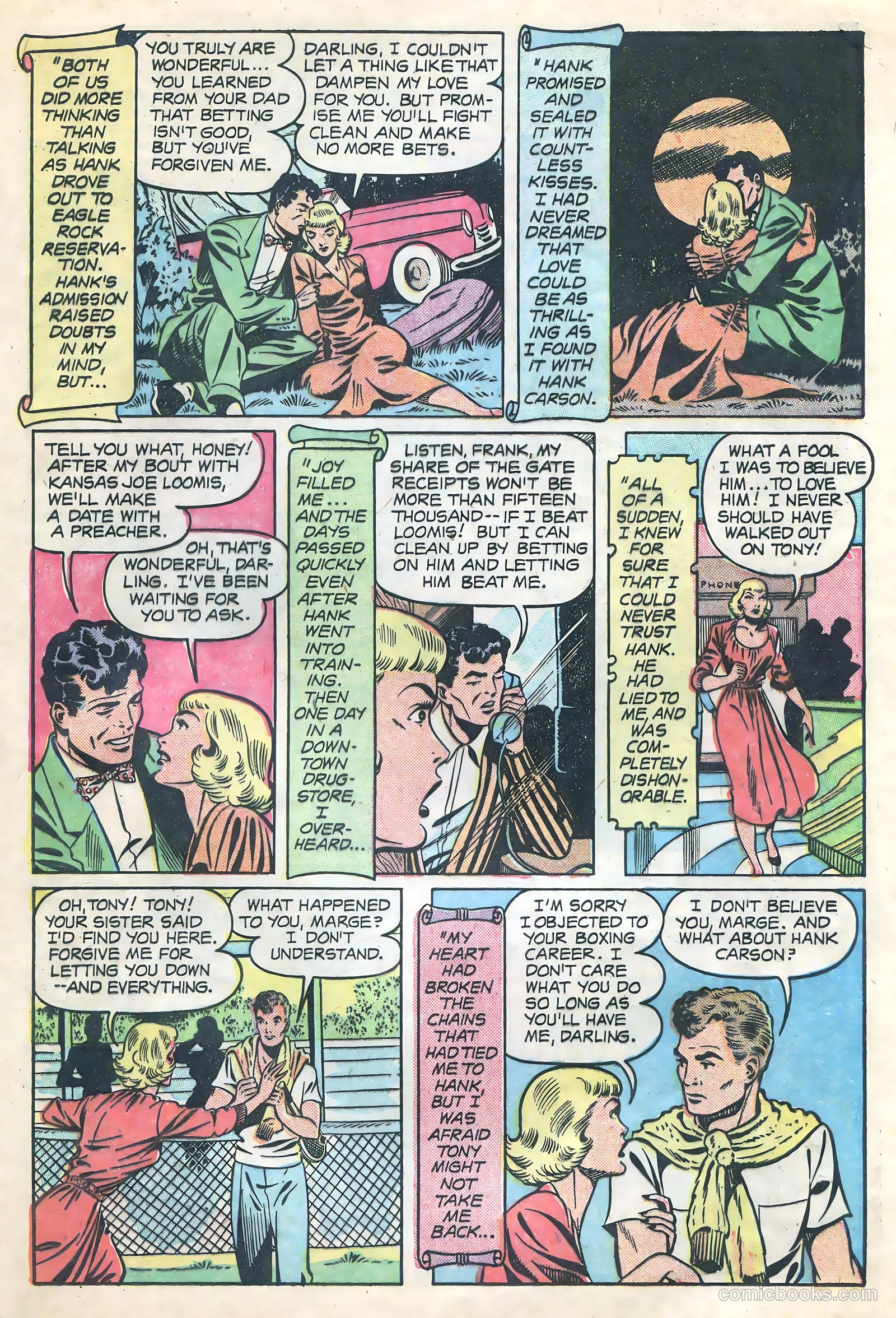 Teen-Age Romances #13 (1950) — page 33 of 36