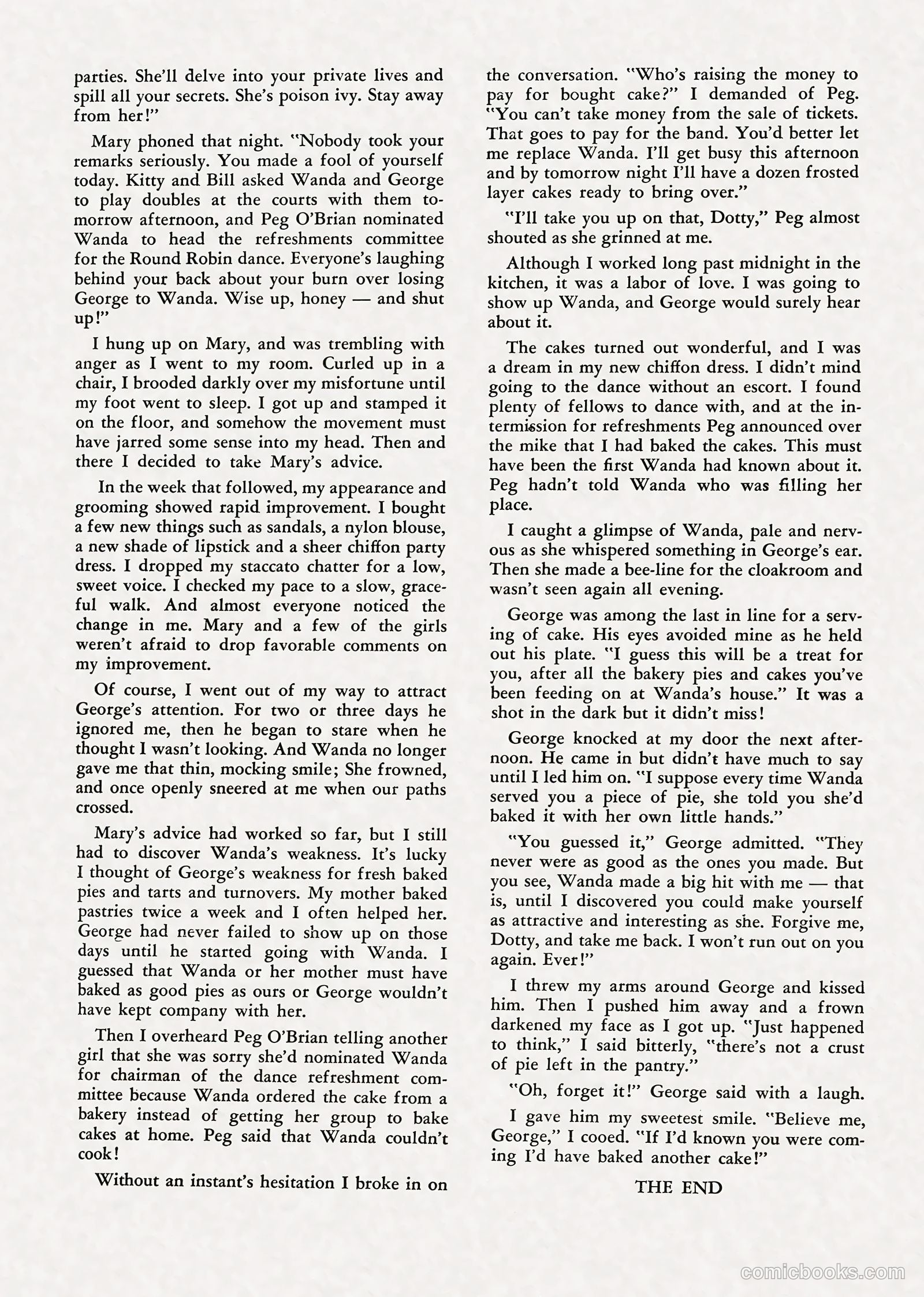 Teen-Age Romances #13 (1950) — page 35 of 36