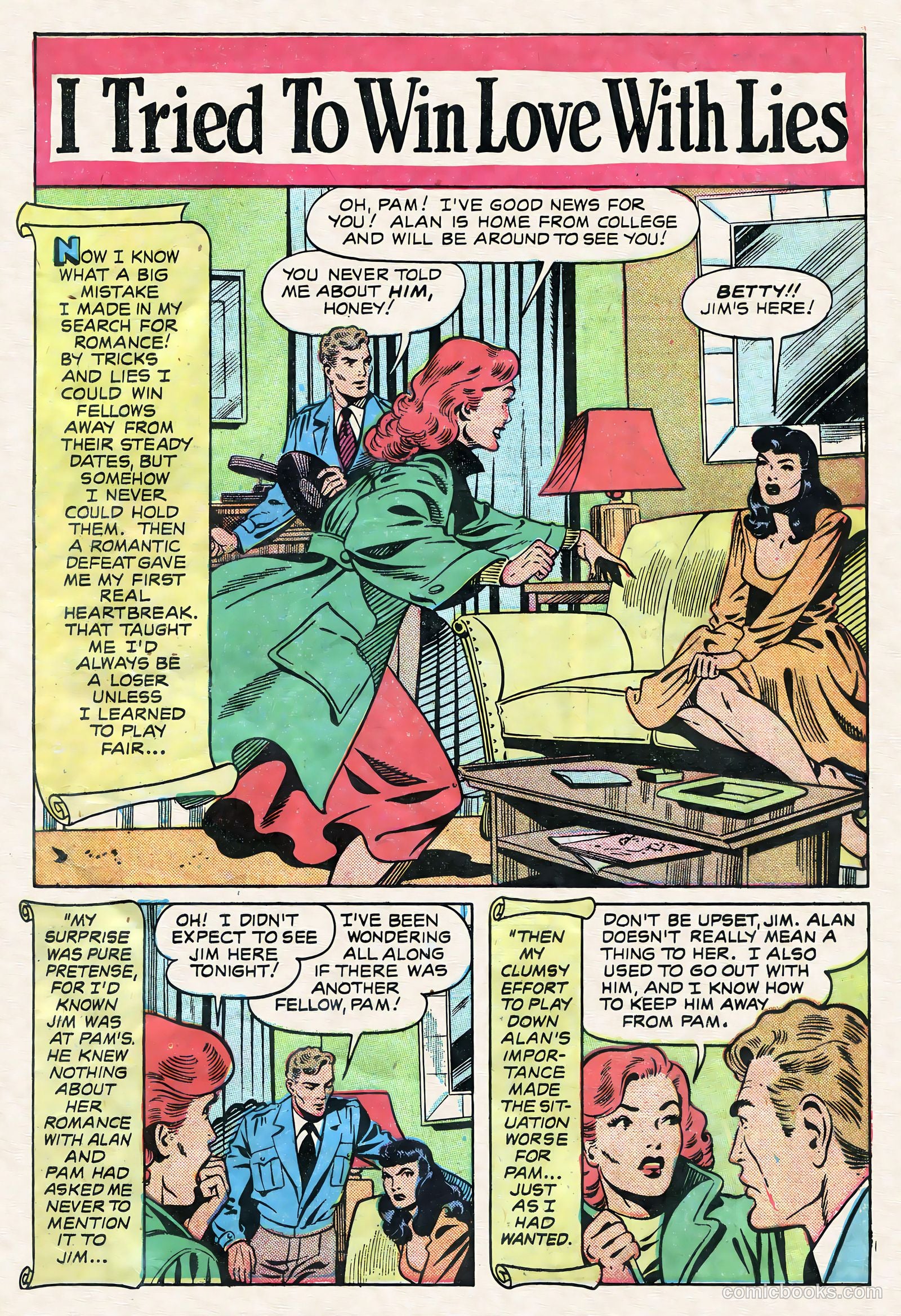 Teen-Age Romances #14 (1951) — page 3 of 36