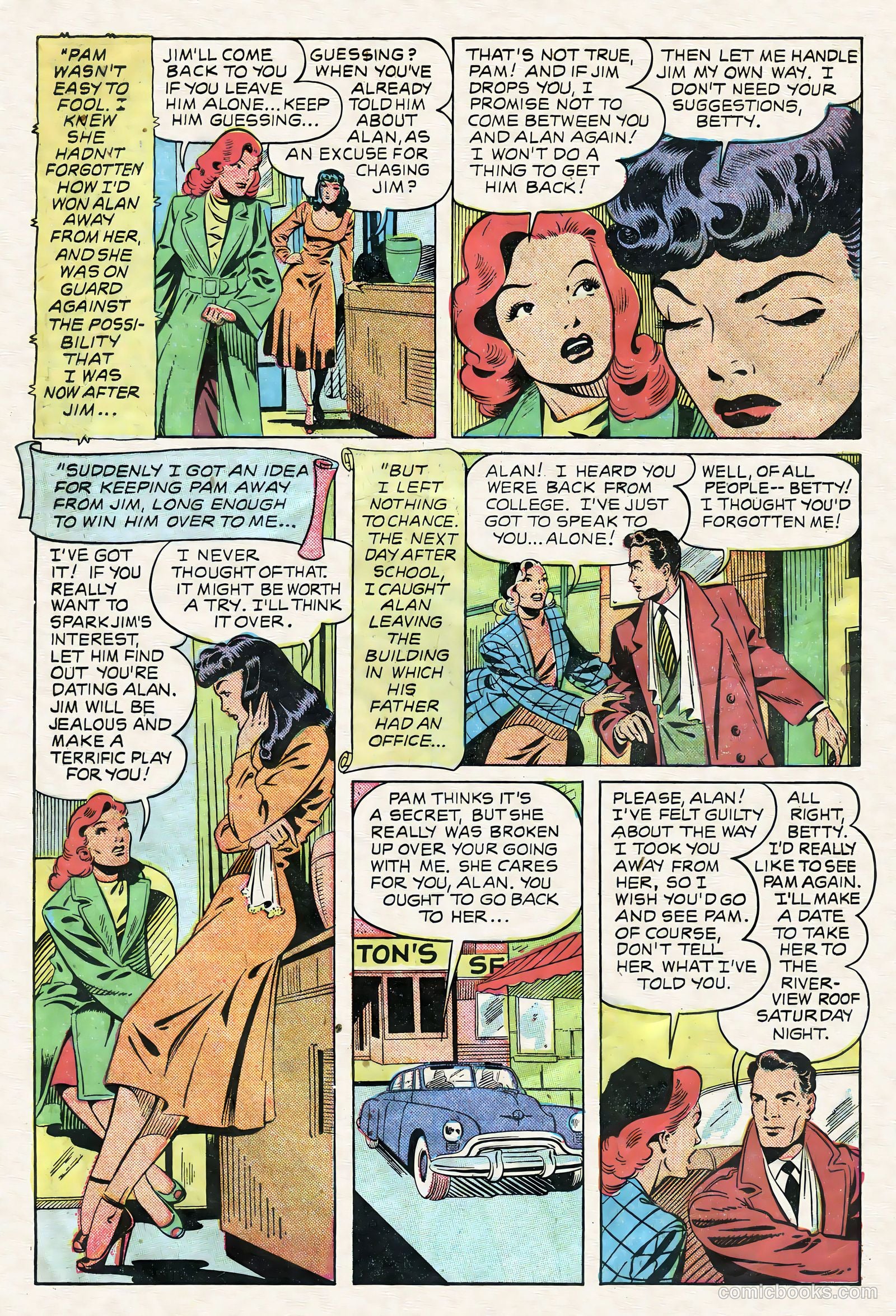 Teen-Age Romances #14 (1951) — page 6 of 36