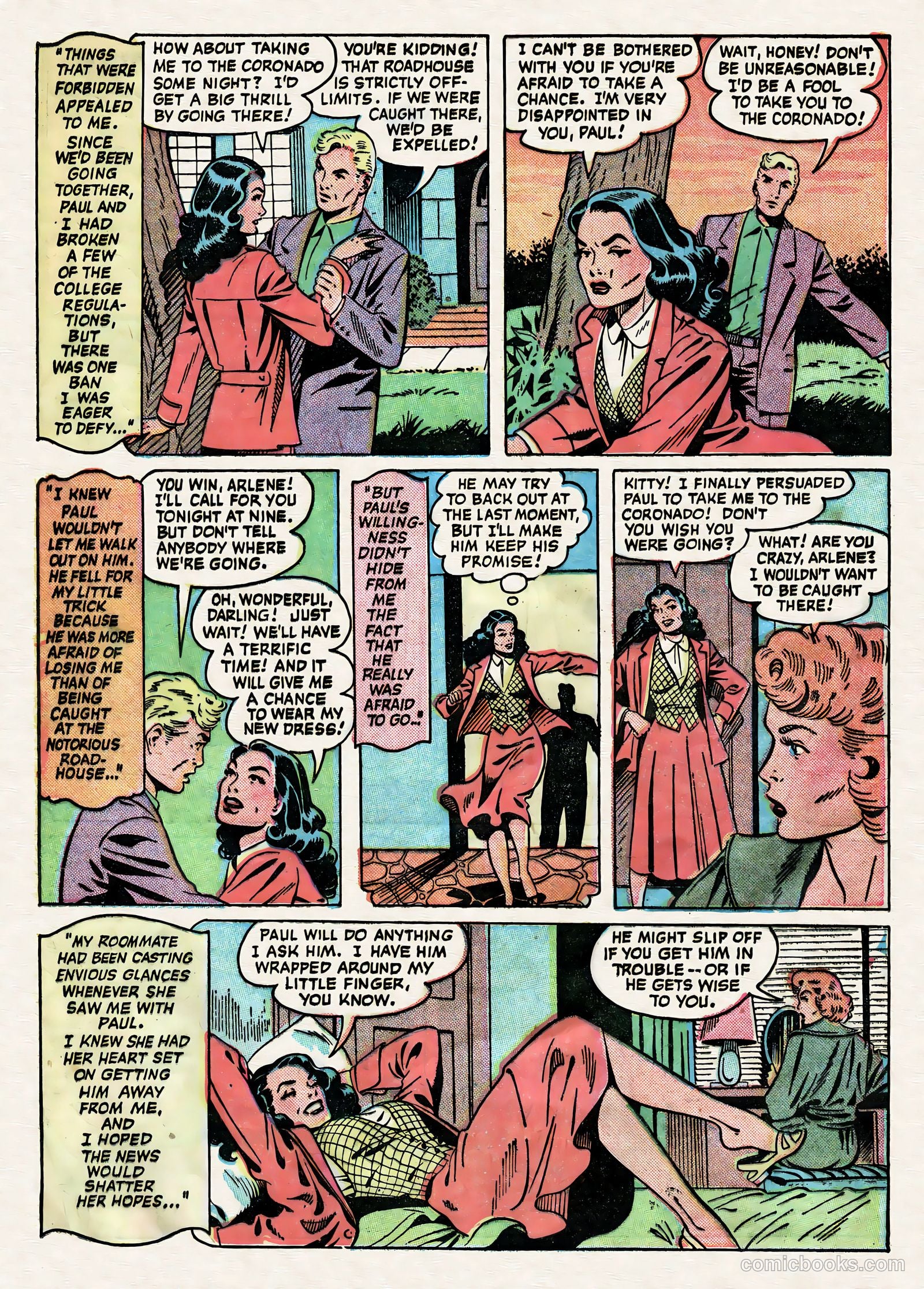 Teen-Age Romances #14 (1951) — page 12 of 36
