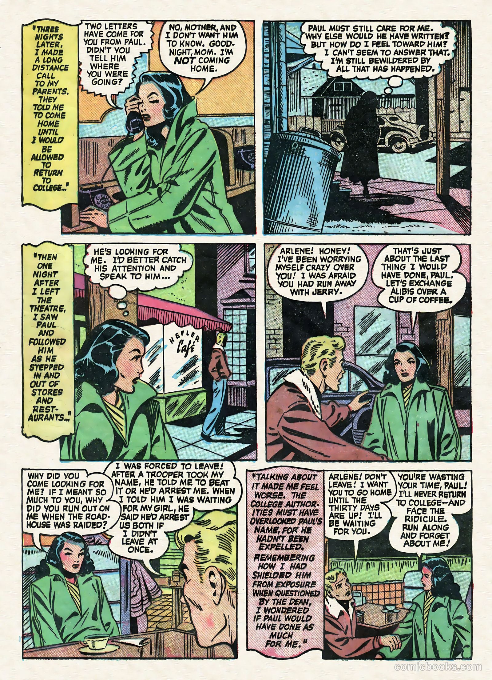 Teen-Age Romances #14 (1951) — page 16 of 36