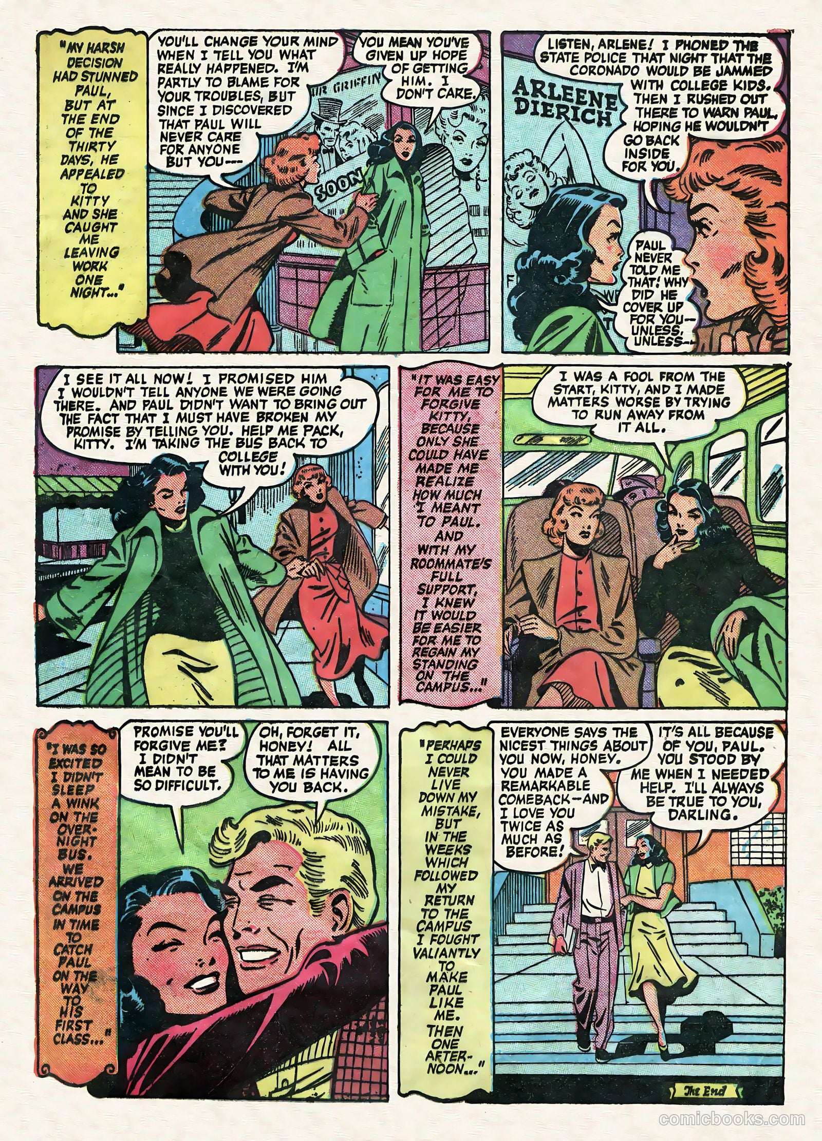 Teen-Age Romances #14 (1951) — page 17 of 36
