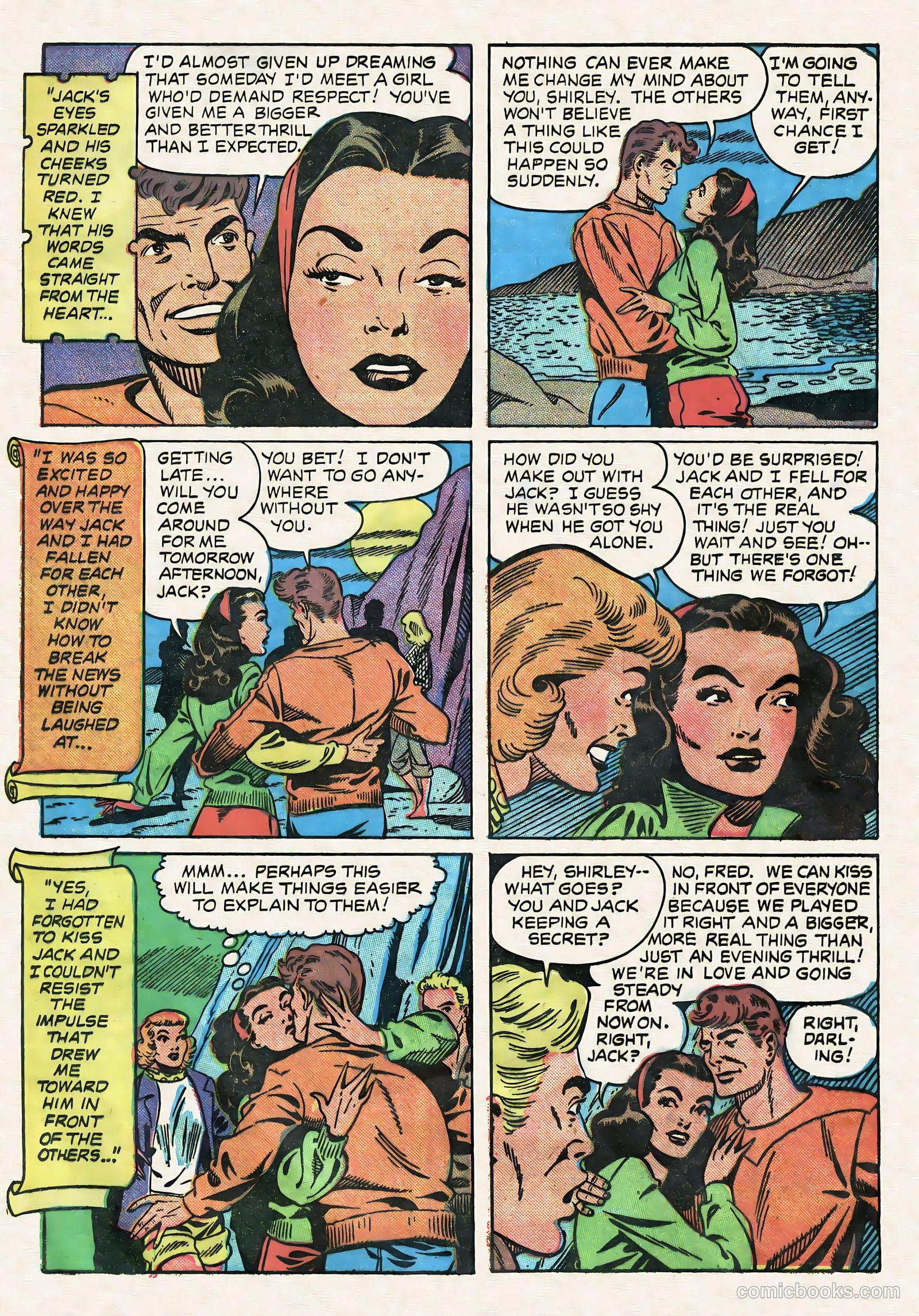 Teen-Age Romances #14 (1951) — page 20 of 36