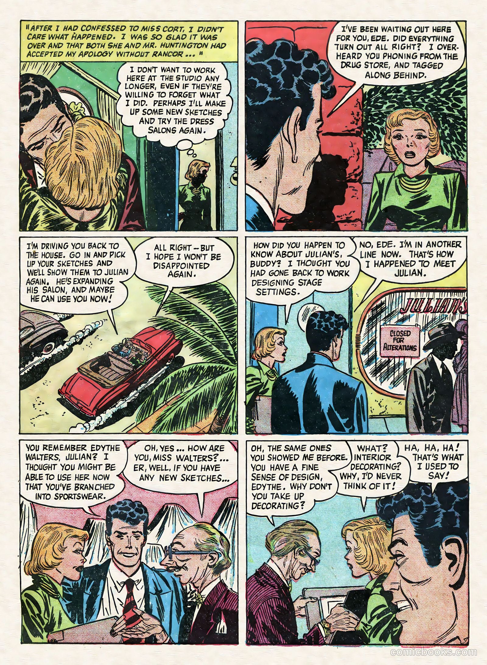 Teen-Age Romances #14 (1951) — page 27 of 36