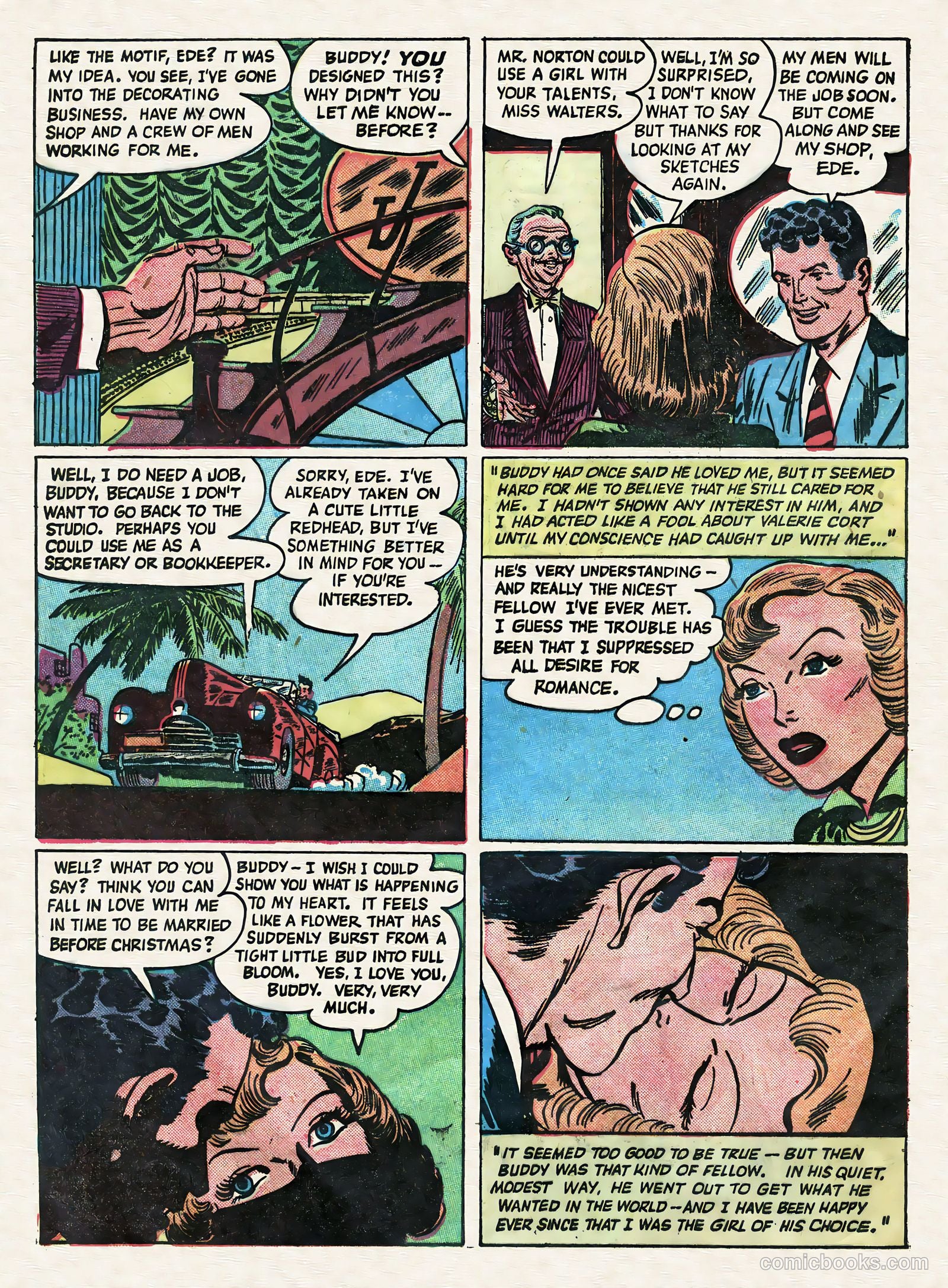 Teen-Age Romances #14 (1951) — page 28 of 36