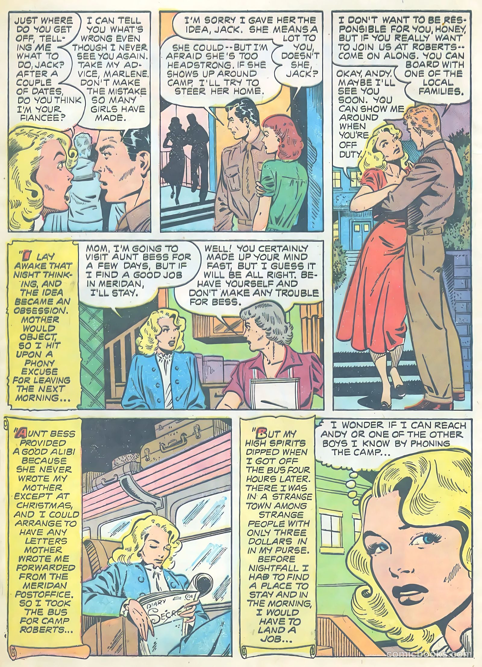Teen-Age Romances #15 (1951) — page 4 of 36