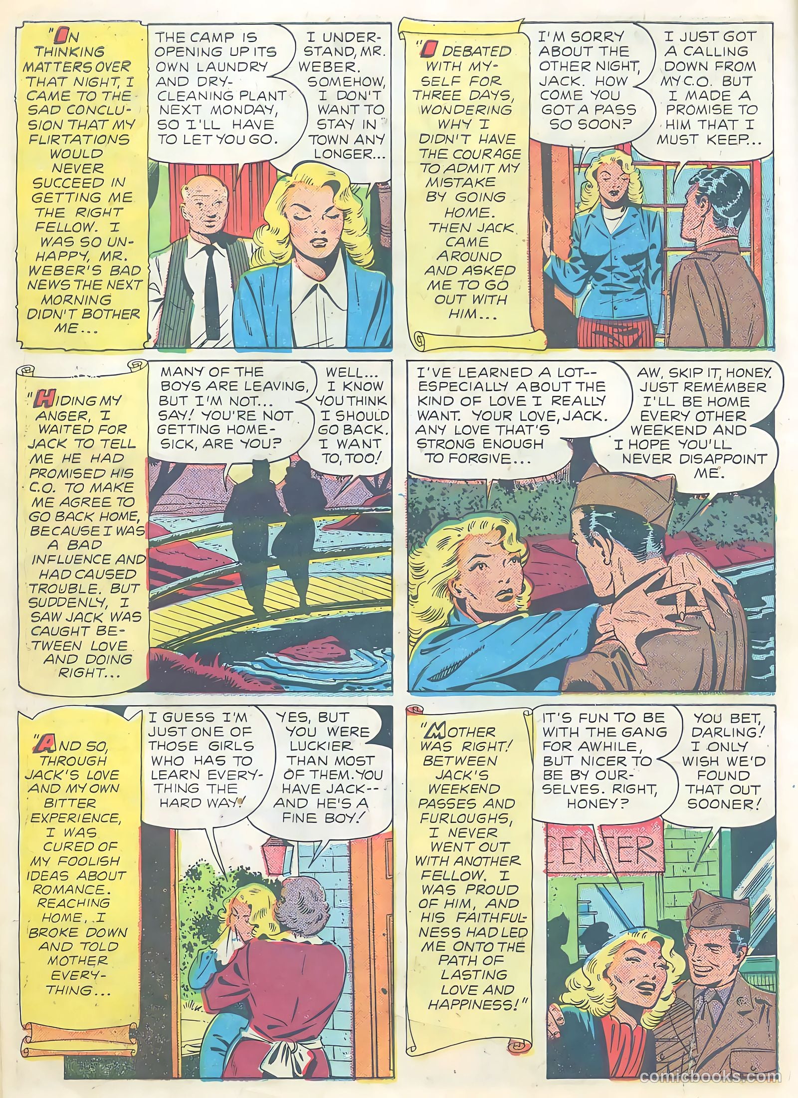 Teen-Age Romances #15 (1951) — page 10 of 36