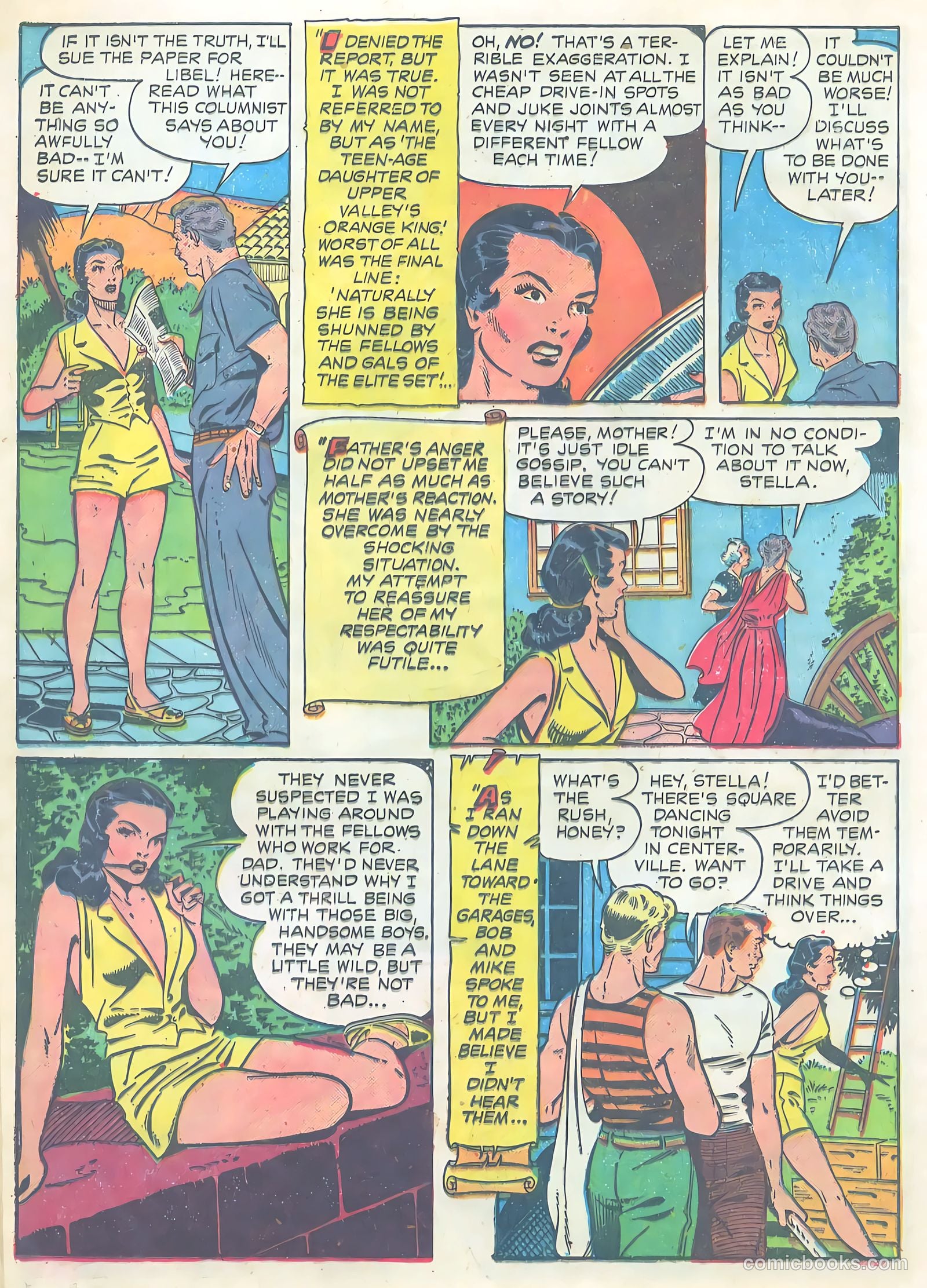 Teen-Age Romances #15 (1951) — page 12 of 36