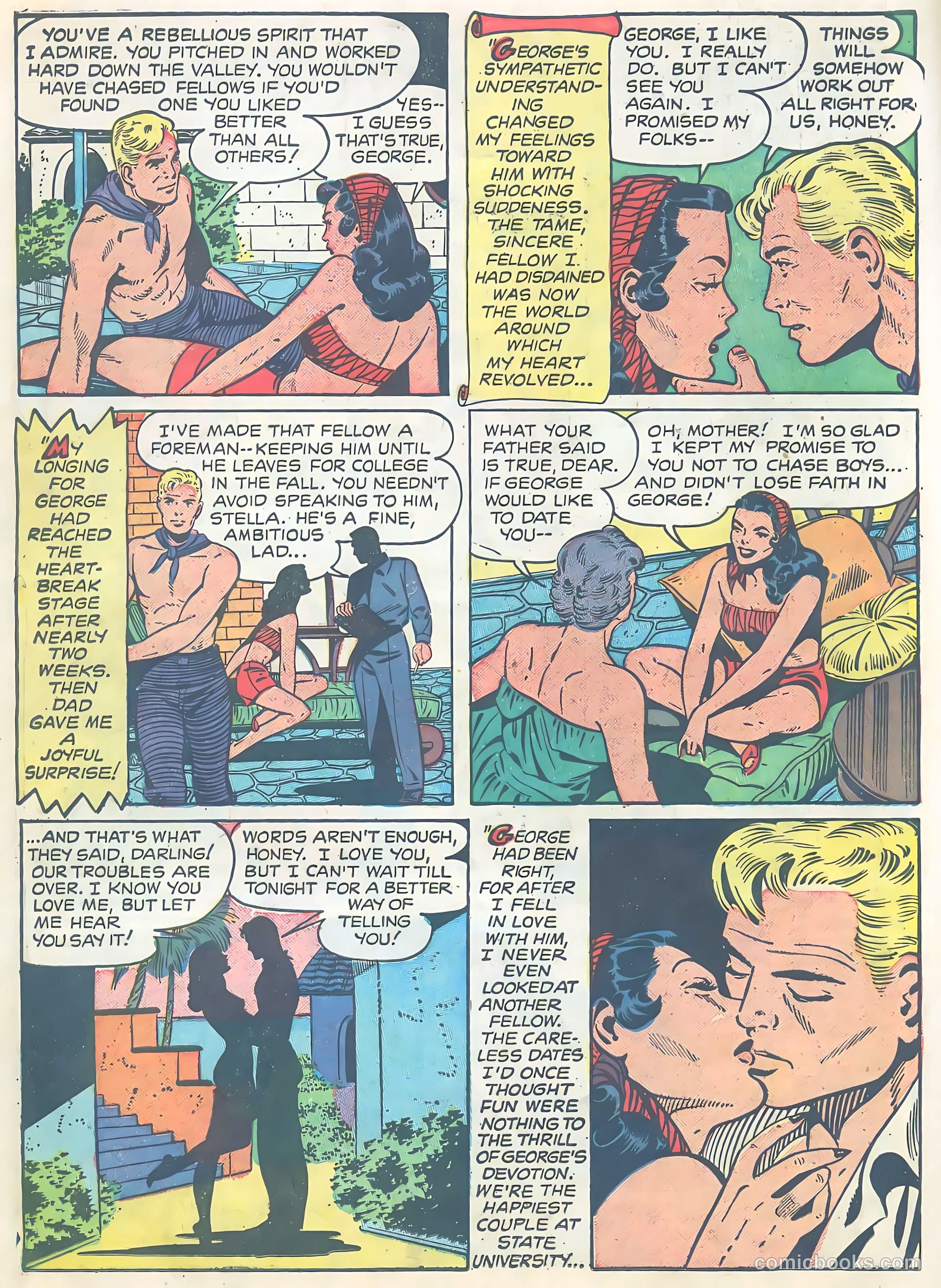Teen-Age Romances #15 (1951) — page 18 of 36