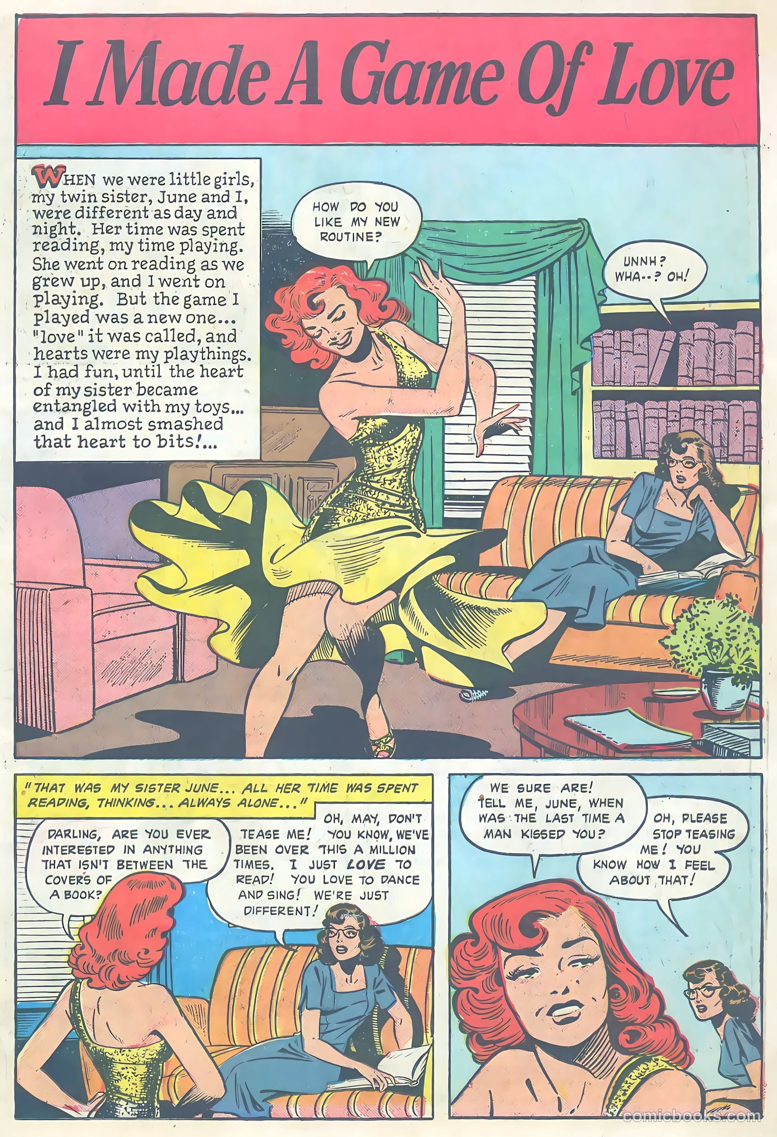 Teen-Age Romances #15 (1951) — page 19 of 36