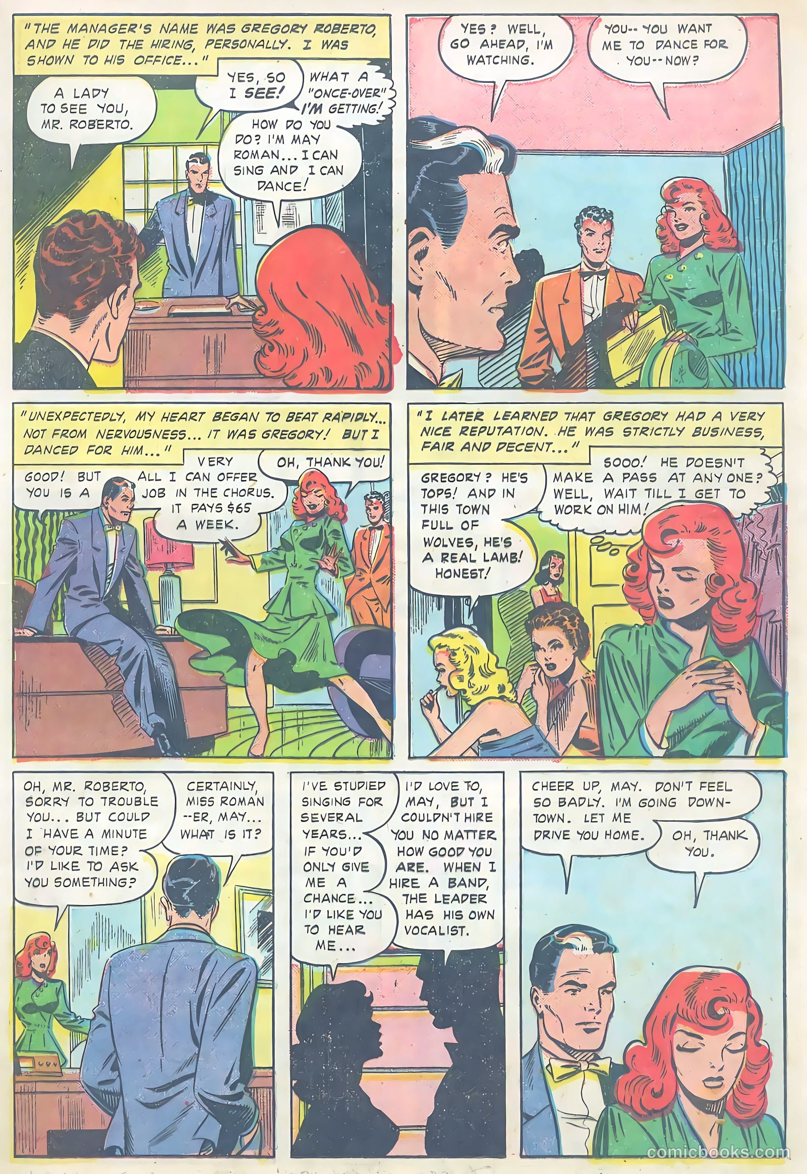 Teen-Age Romances #15 (1951) — page 21 of 36