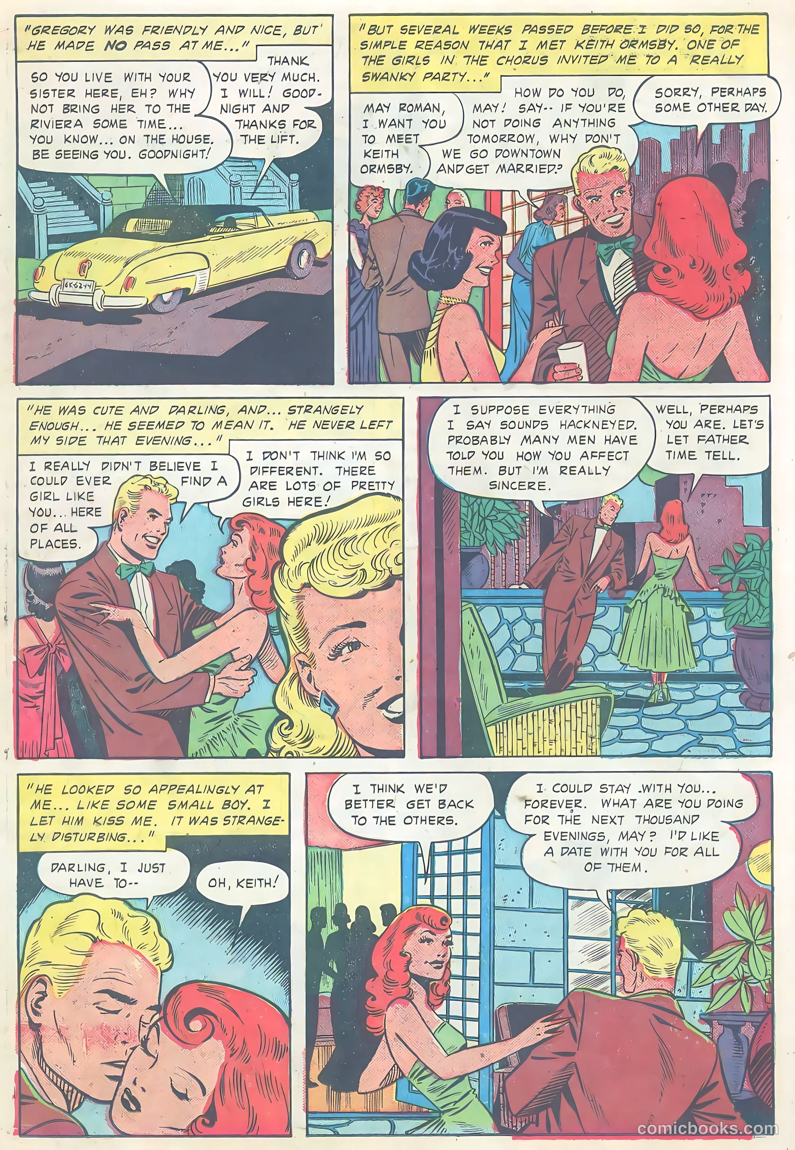 Teen-Age Romances #15 (1951) — page 22 of 36