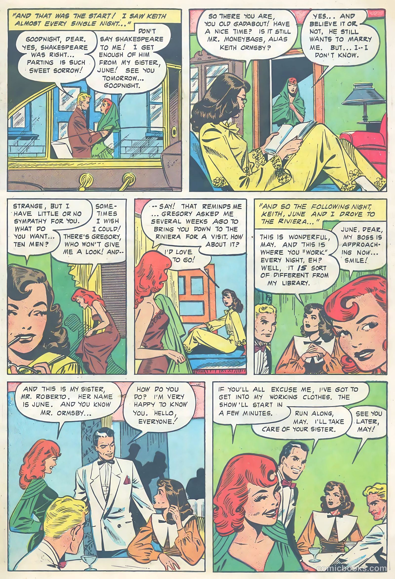 Teen-Age Romances #15 (1951) — page 23 of 36