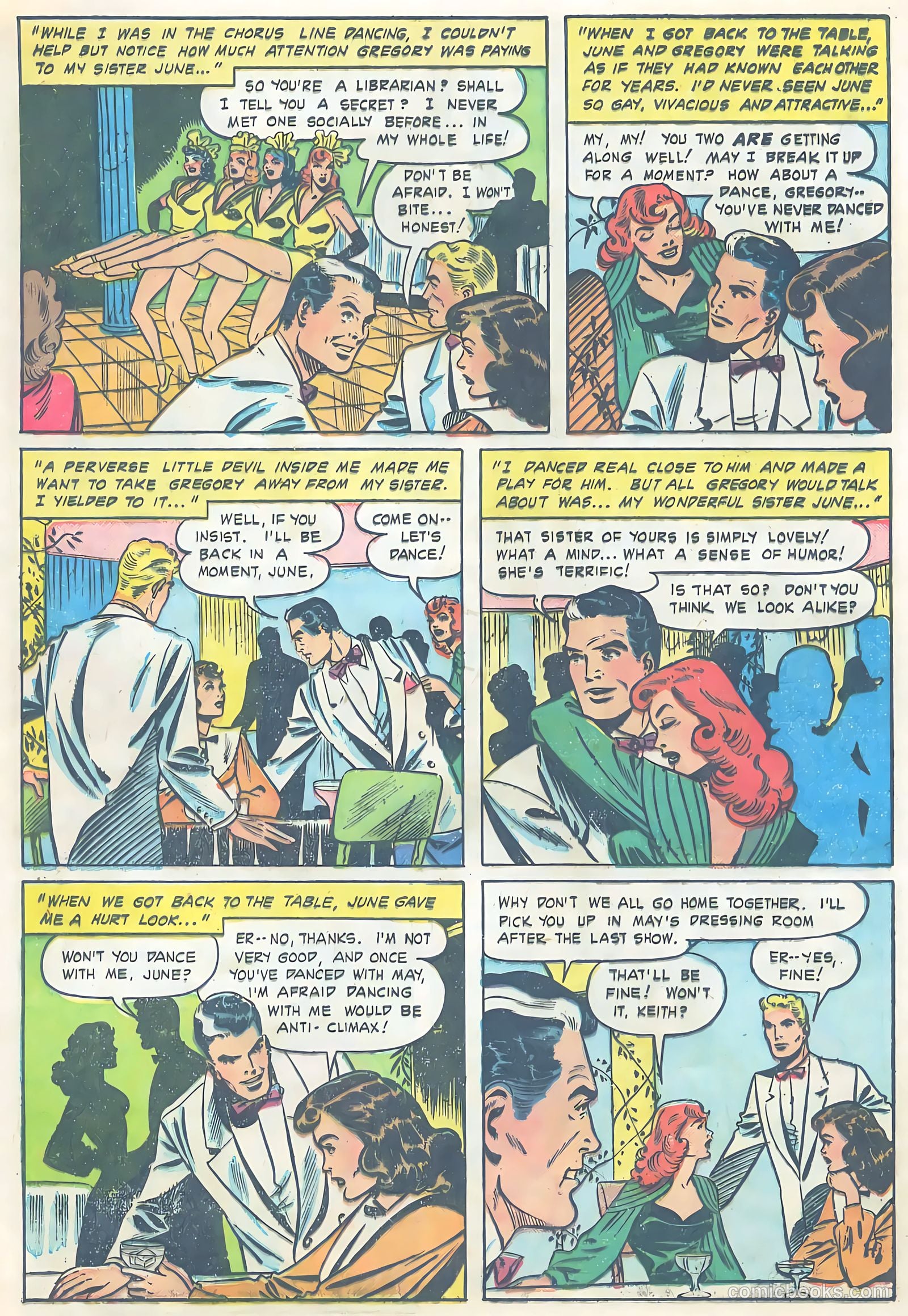 Teen-Age Romances #15 (1951) — page 24 of 36