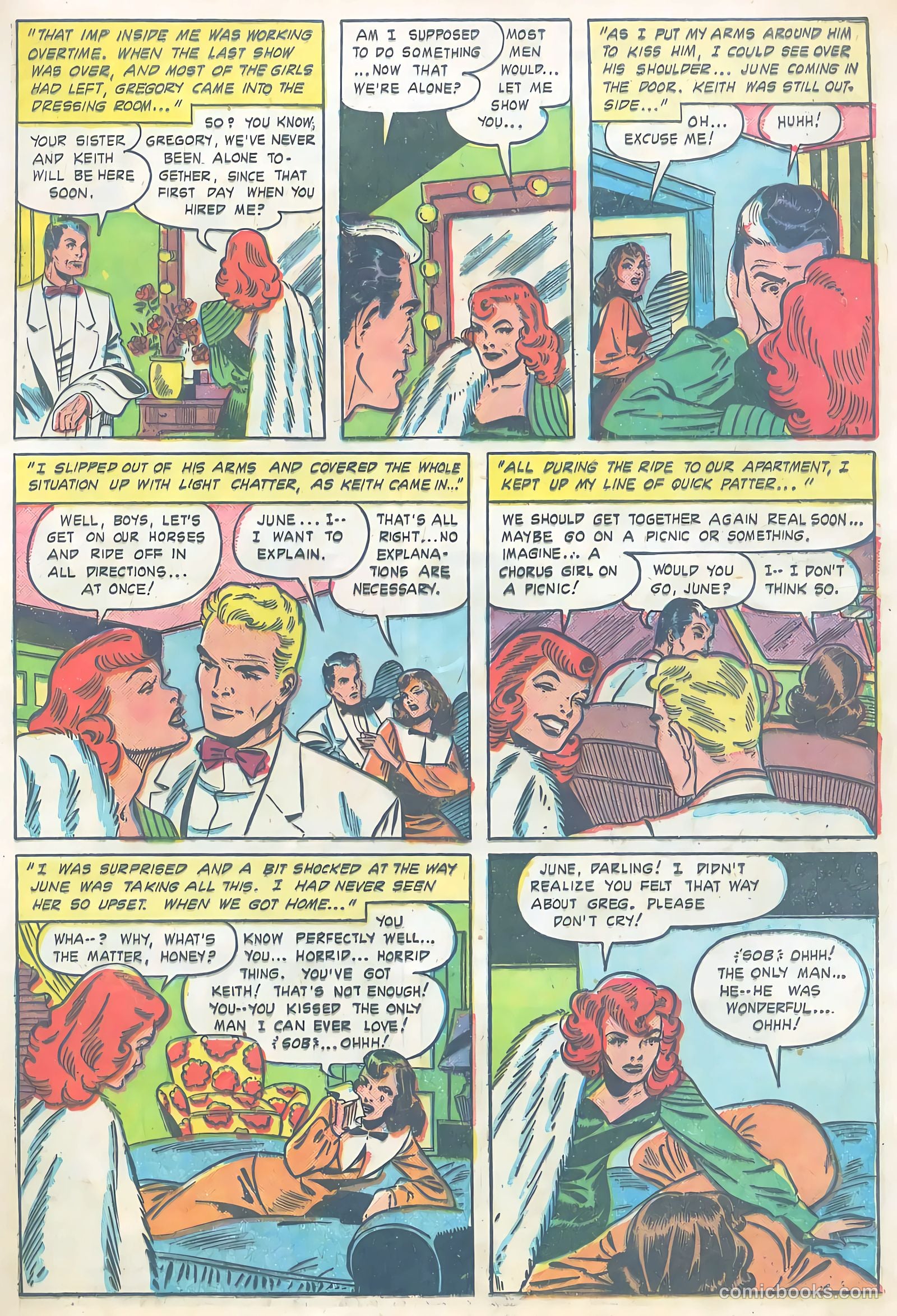 Teen-Age Romances #15 (1951) — page 25 of 36