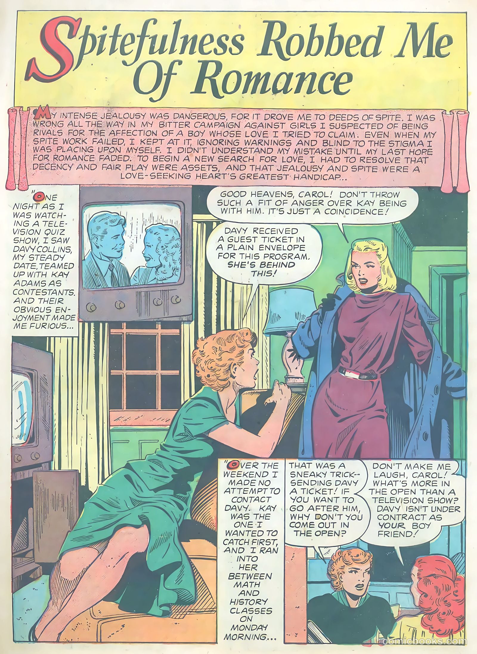 Teen-Age Romances #15 (1951) — page 27 of 36