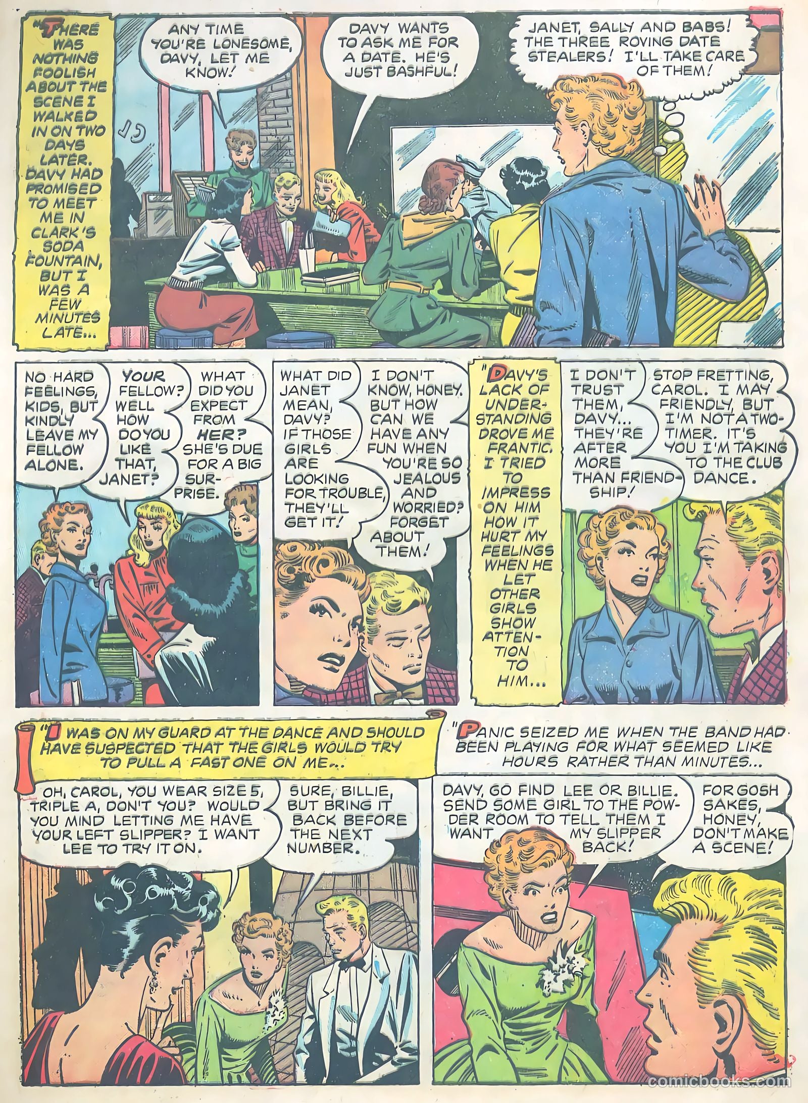 Teen-Age Romances #15 (1951) — page 29 of 36