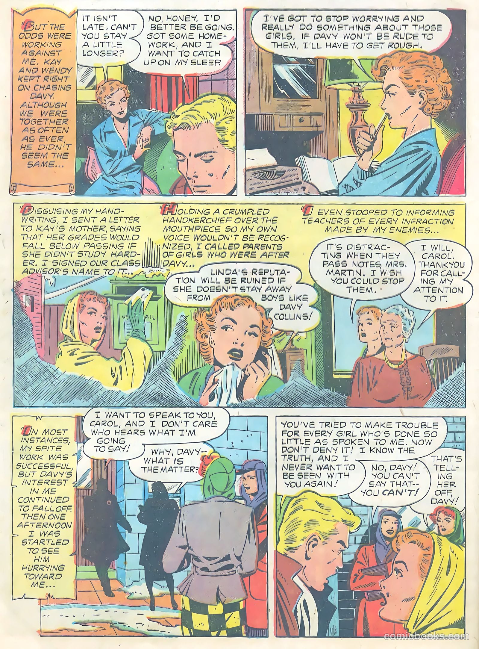 Teen-Age Romances #15 (1951) — page 32 of 36