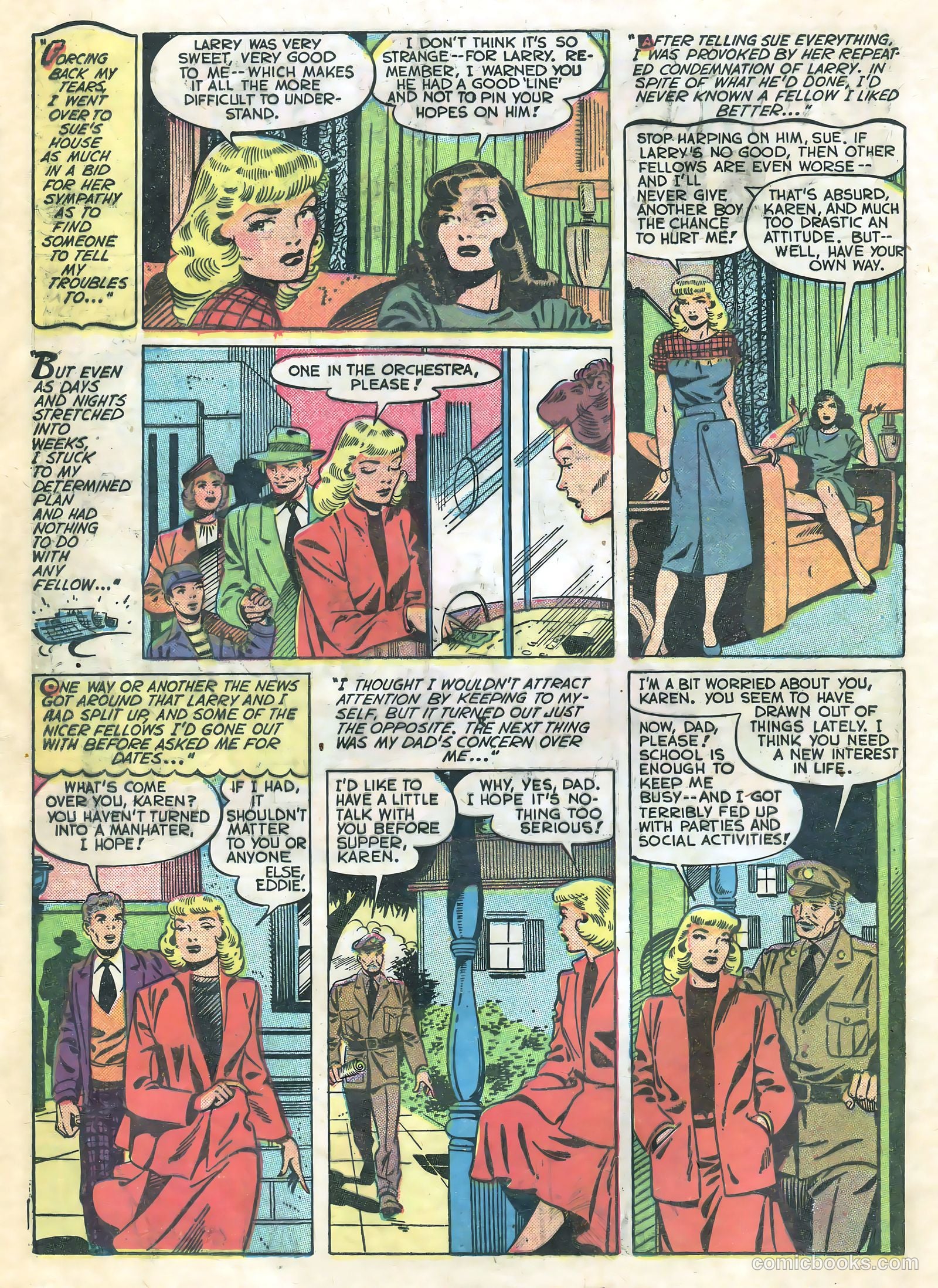 Teen-Age Romances #16 (1951) — page 4 of 36