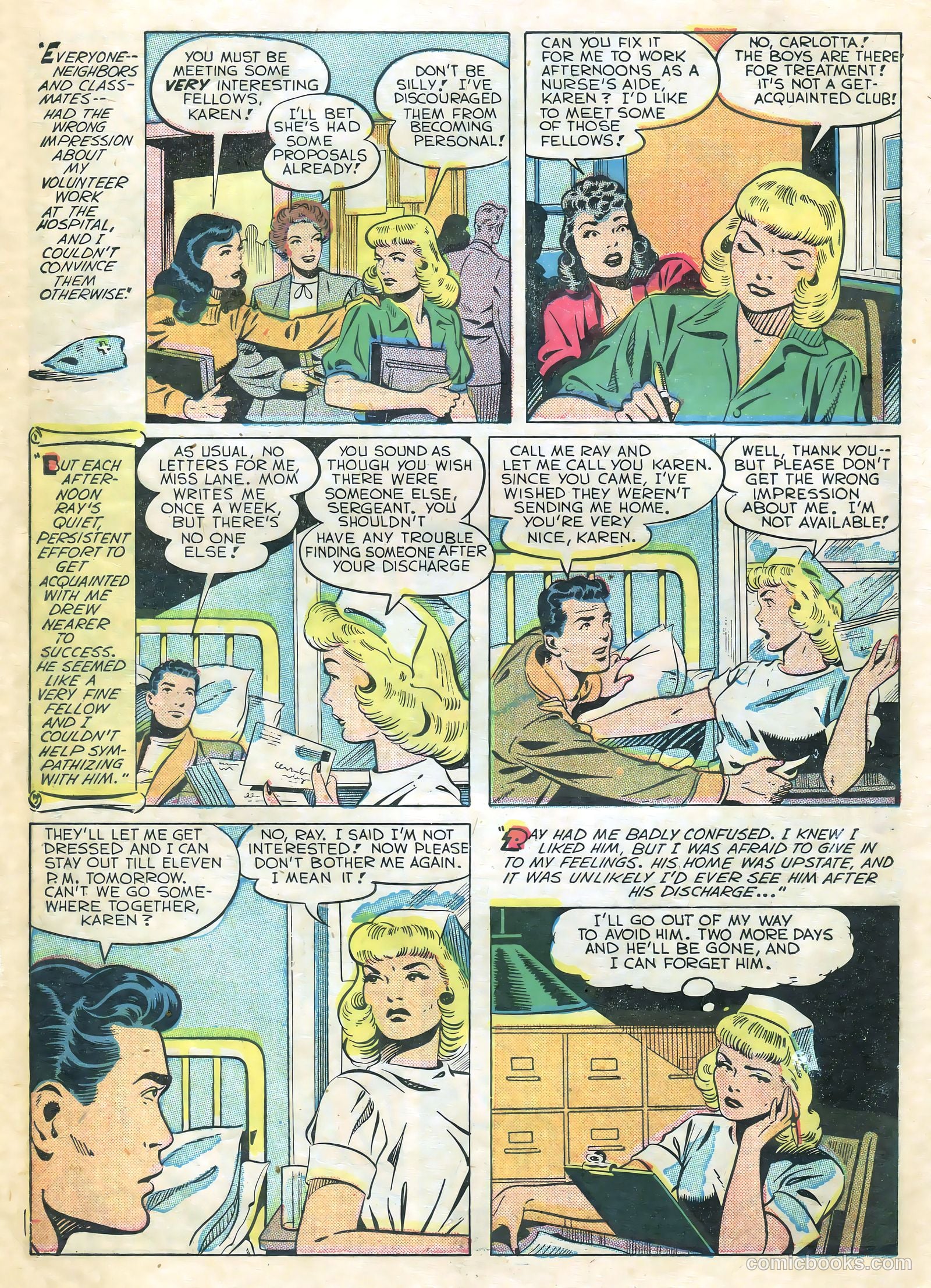 Teen-Age Romances #16 (1951) — page 6 of 36