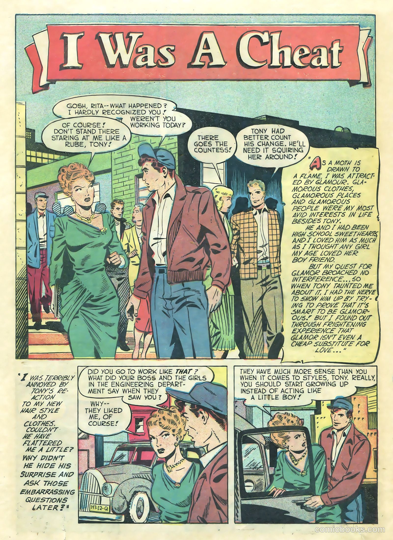 Teen-Age Romances #16 (1951) — page 9 of 36