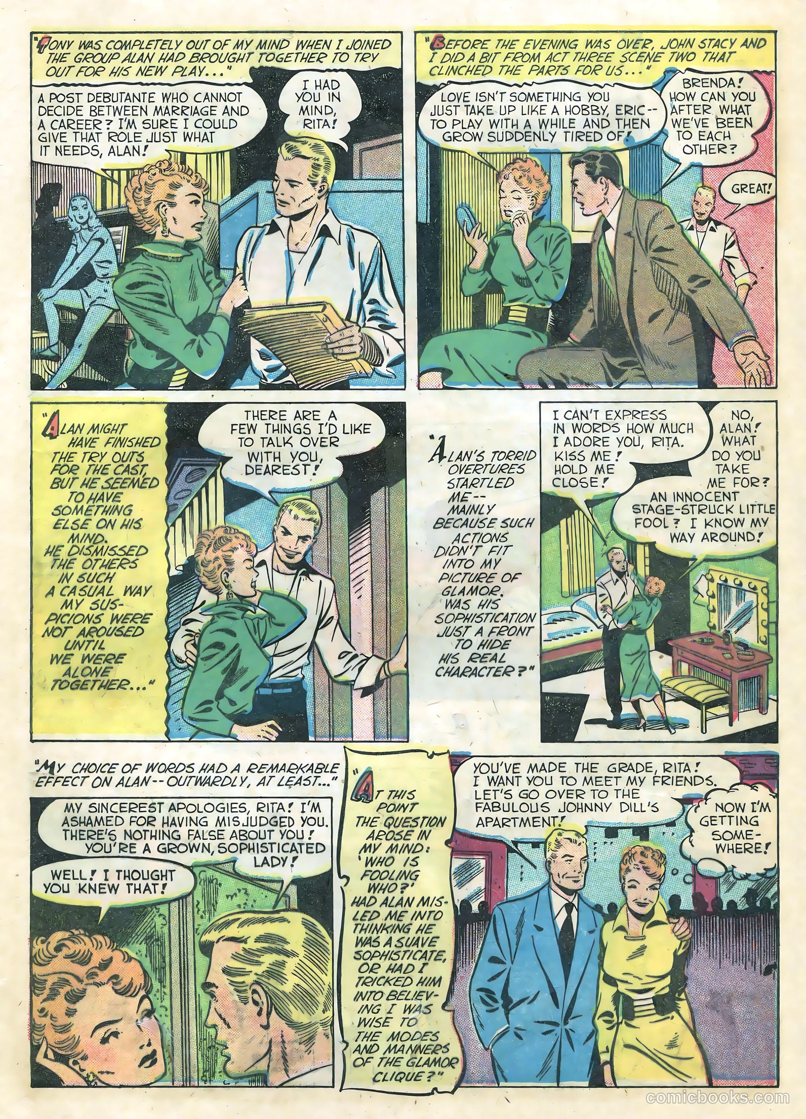 Teen-Age Romances #16 (1951) — page 13 of 36