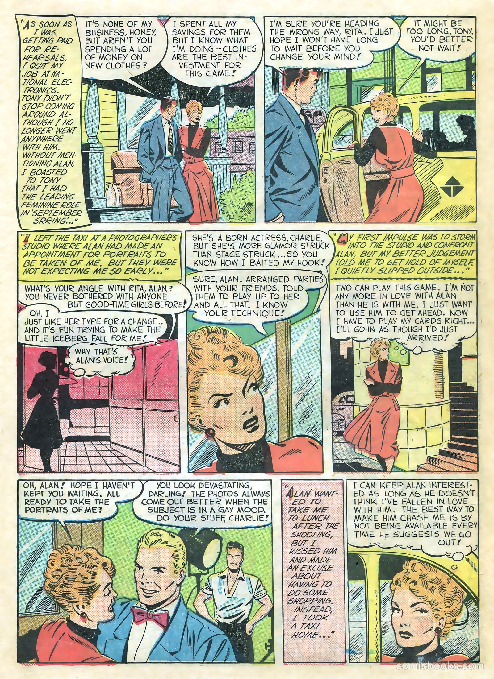 Teen-Age Romances #16 (1951) — page 15 of 36