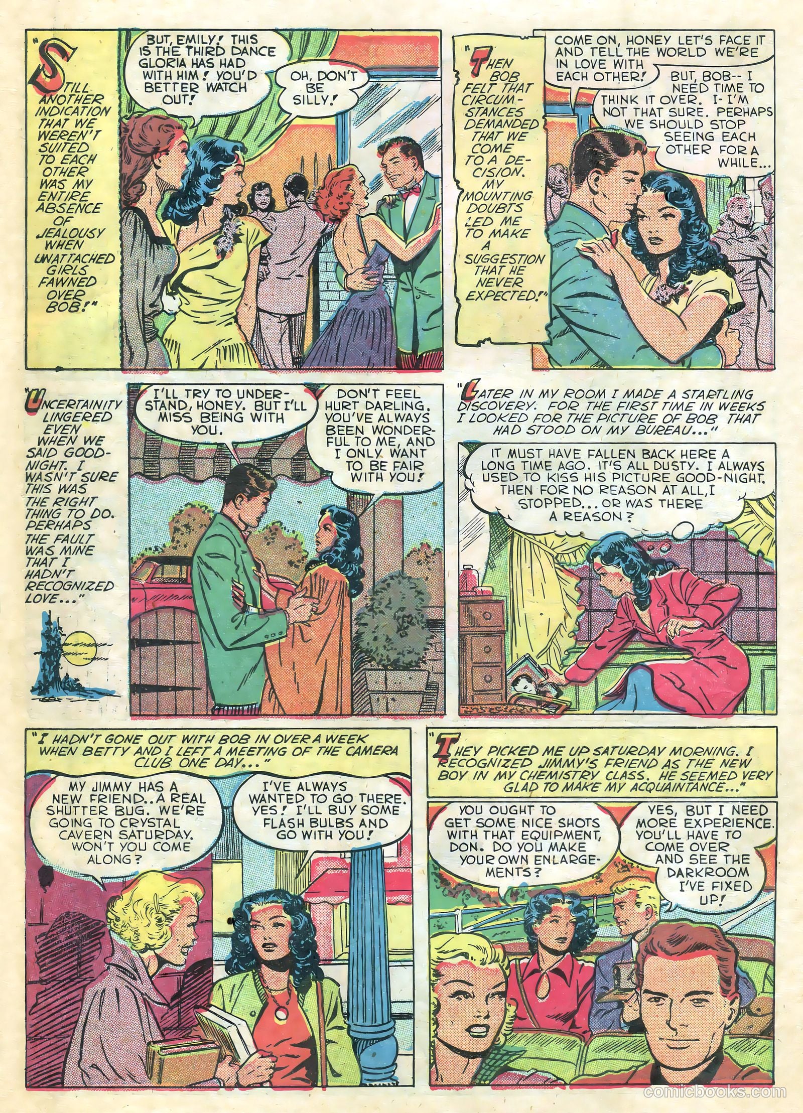 Teen-Age Romances #16 (1951) — page 18 of 36