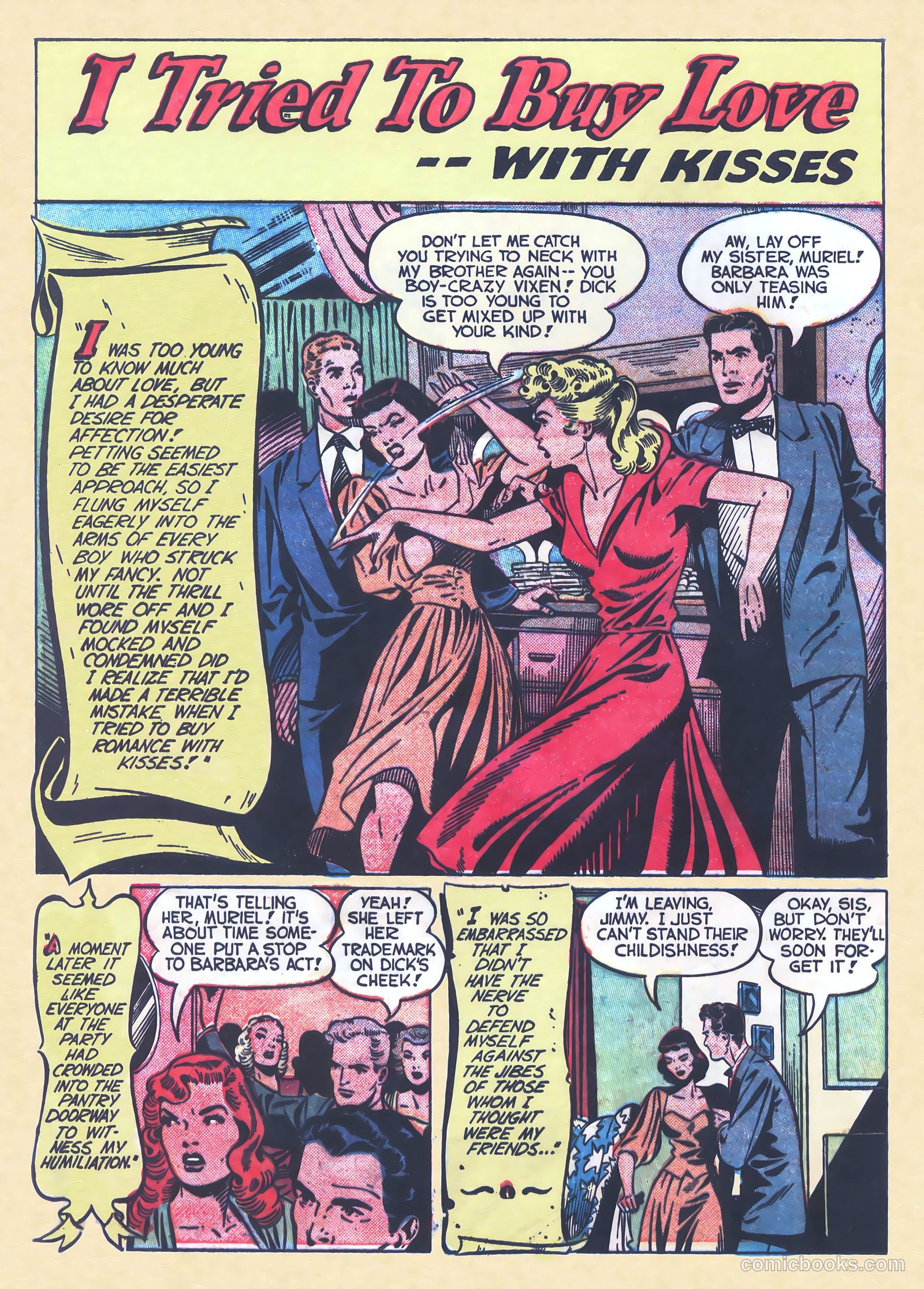 Teen-Age Romances #16 (1951) — page 20 of 36