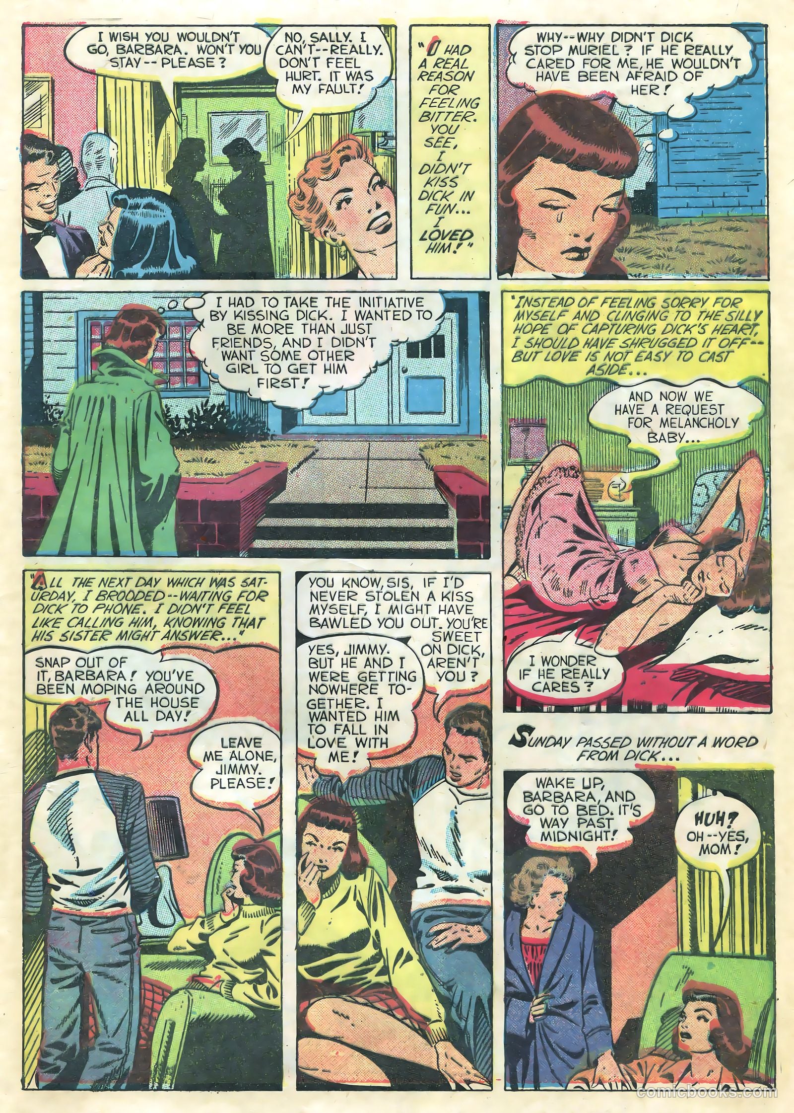 Teen-Age Romances #16 (1951) — page 21 of 36