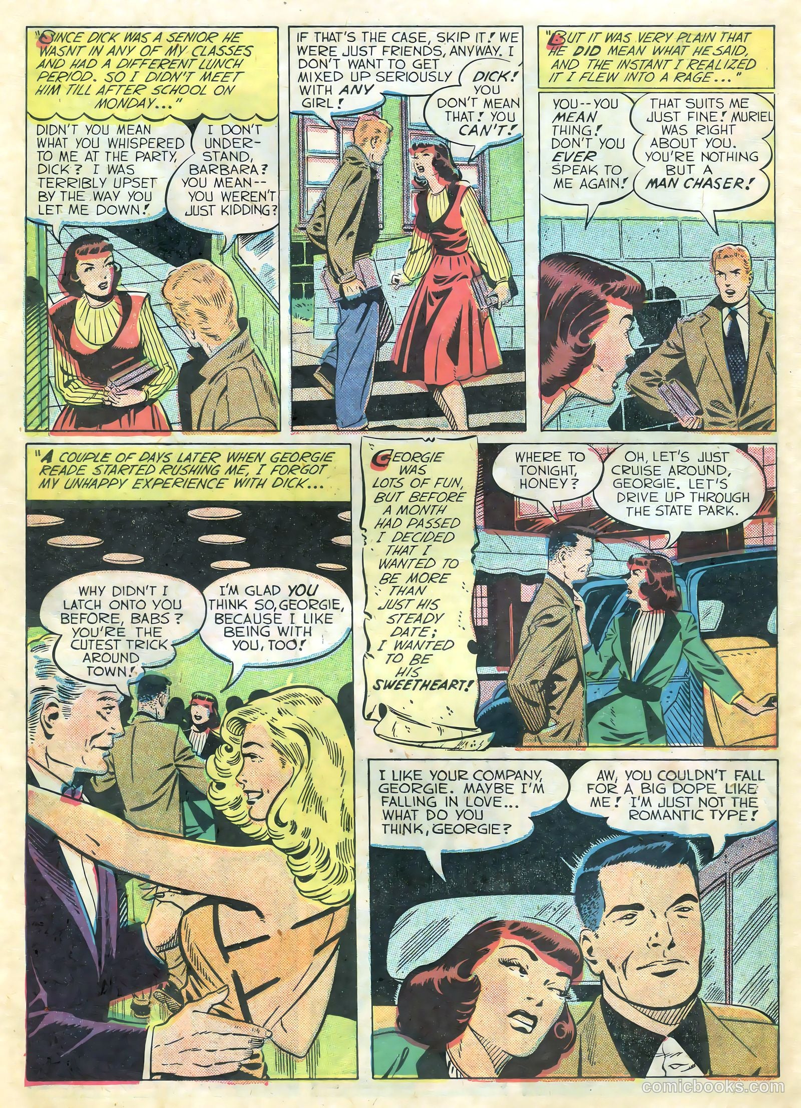 Teen-Age Romances #16 (1951) — page 22 of 36