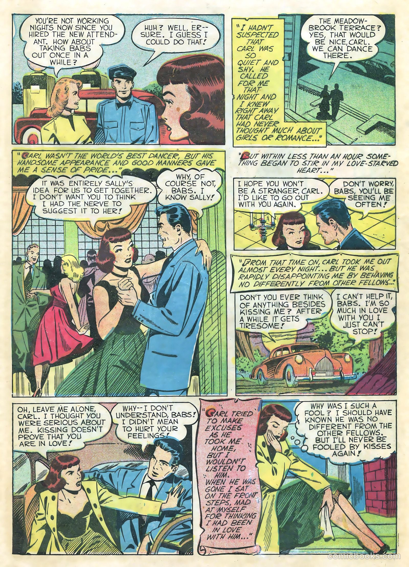 Teen-Age Romances #16 (1951) — page 25 of 36