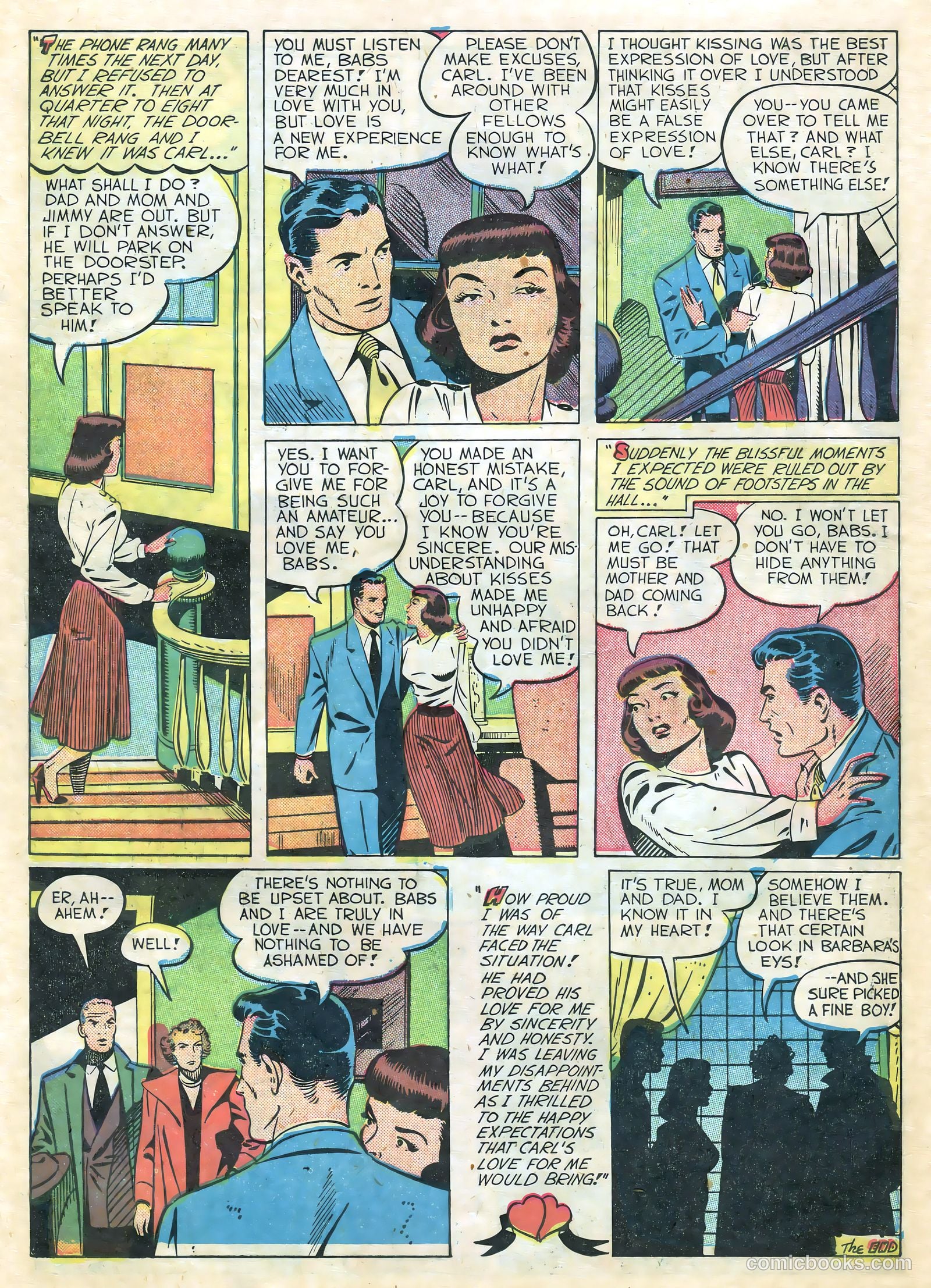Teen-Age Romances #16 (1951) — page 26 of 36