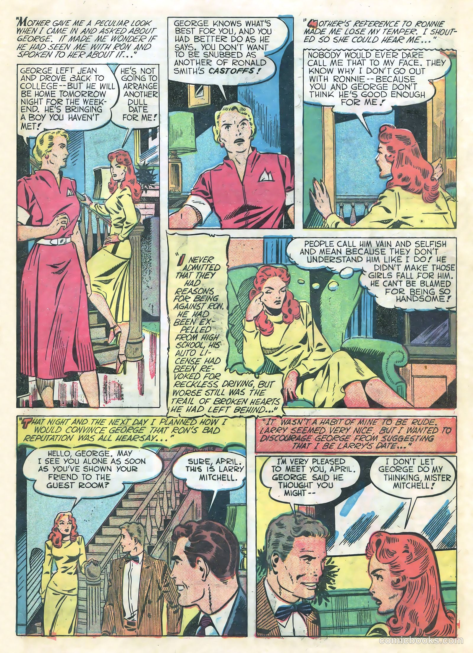 Teen-Age Romances #16 (1951) — page 29 of 36