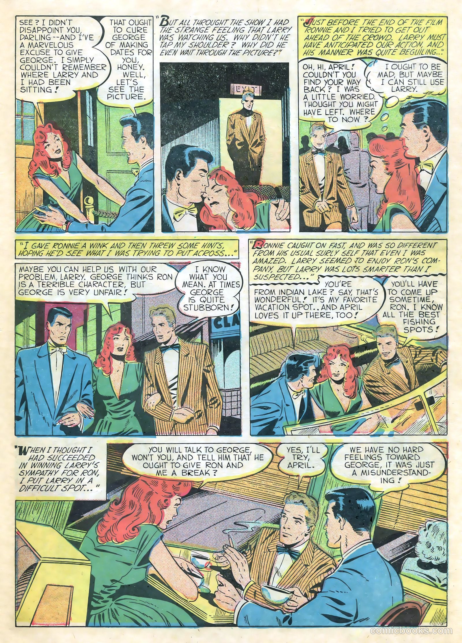 Teen-Age Romances #16 (1951) — page 31 of 36