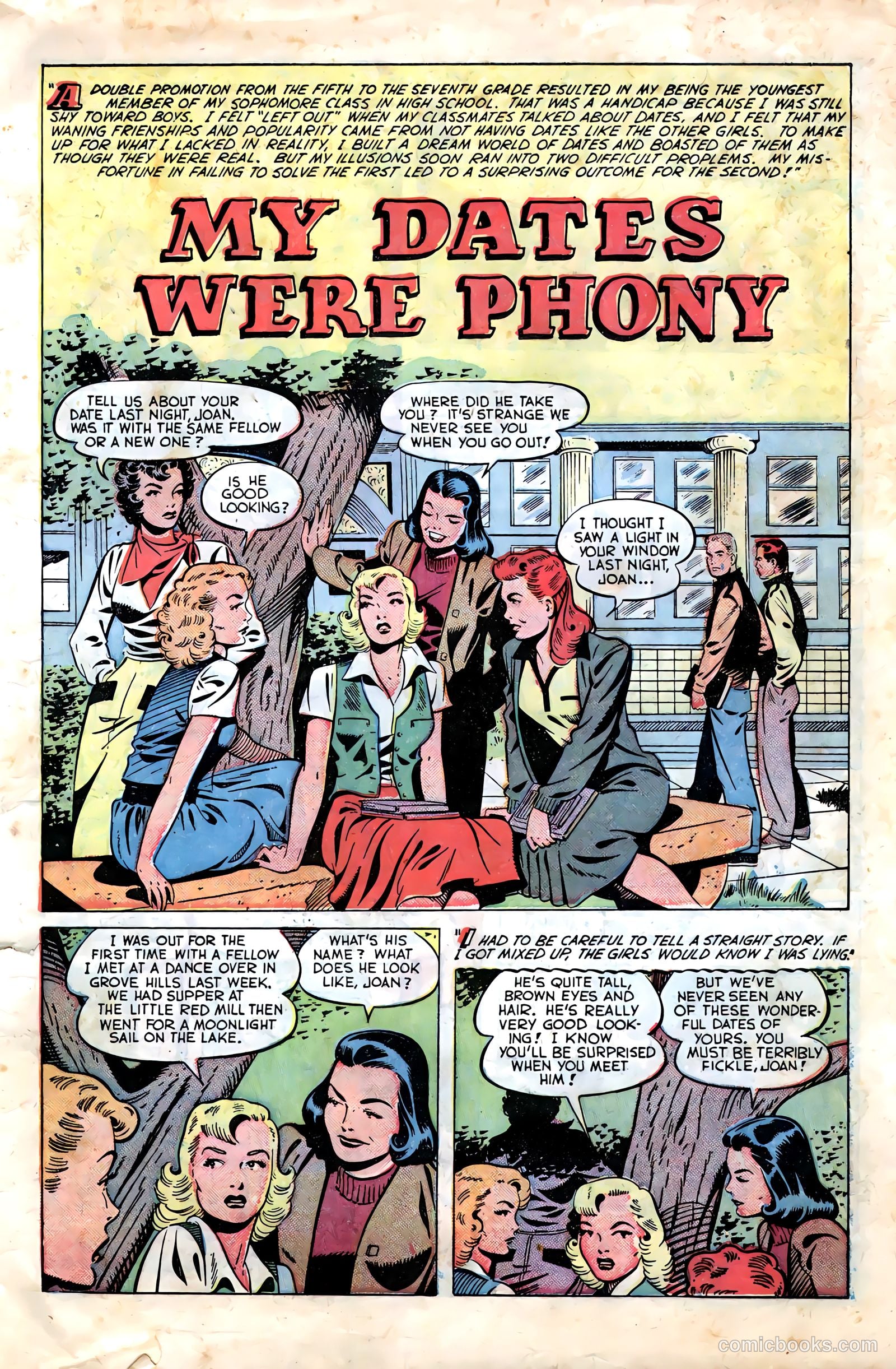 Teen-Age Romances #17 (1951) — page 3 of 36