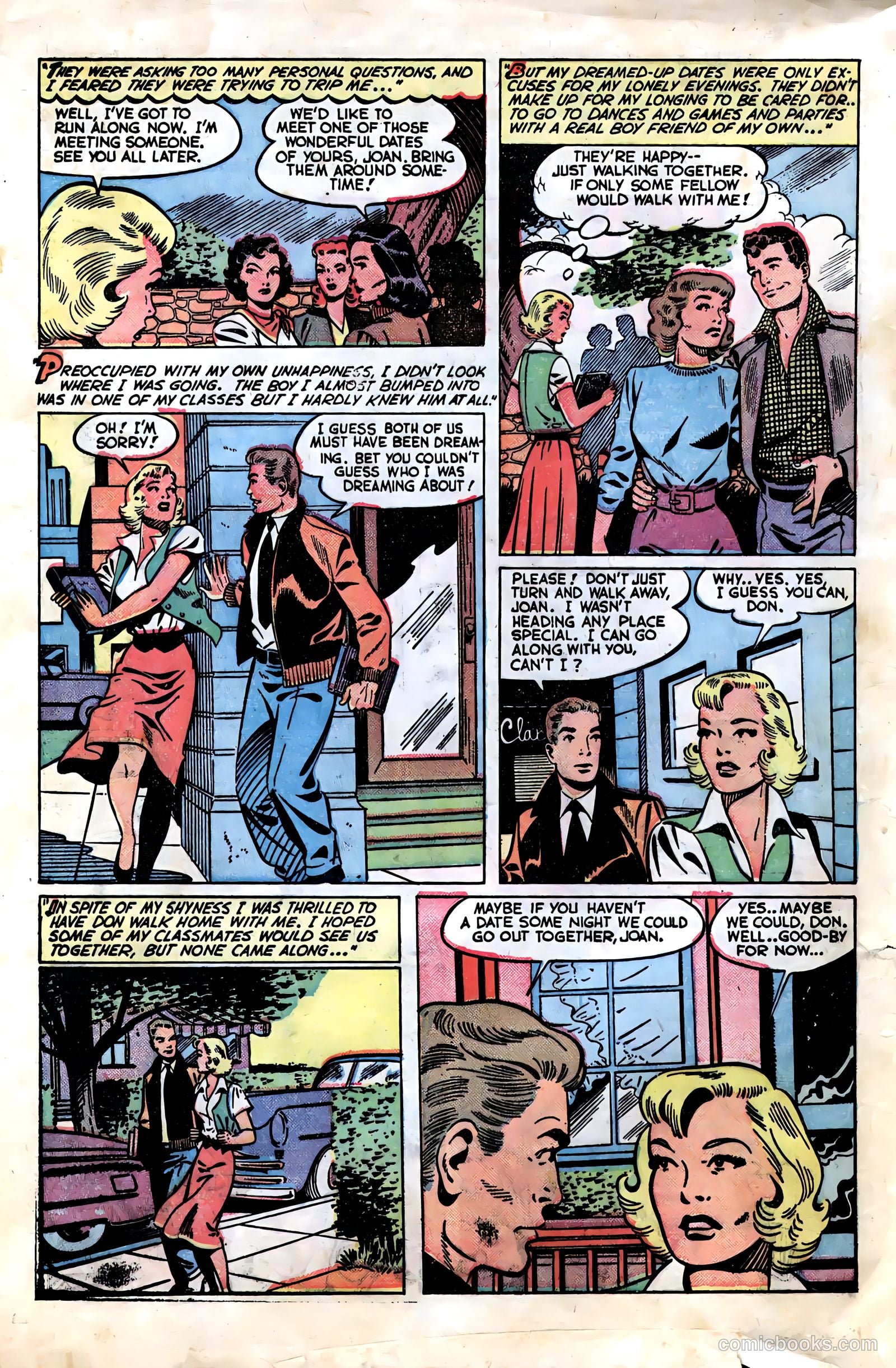 Teen-Age Romances #17 (1951) — page 4 of 36